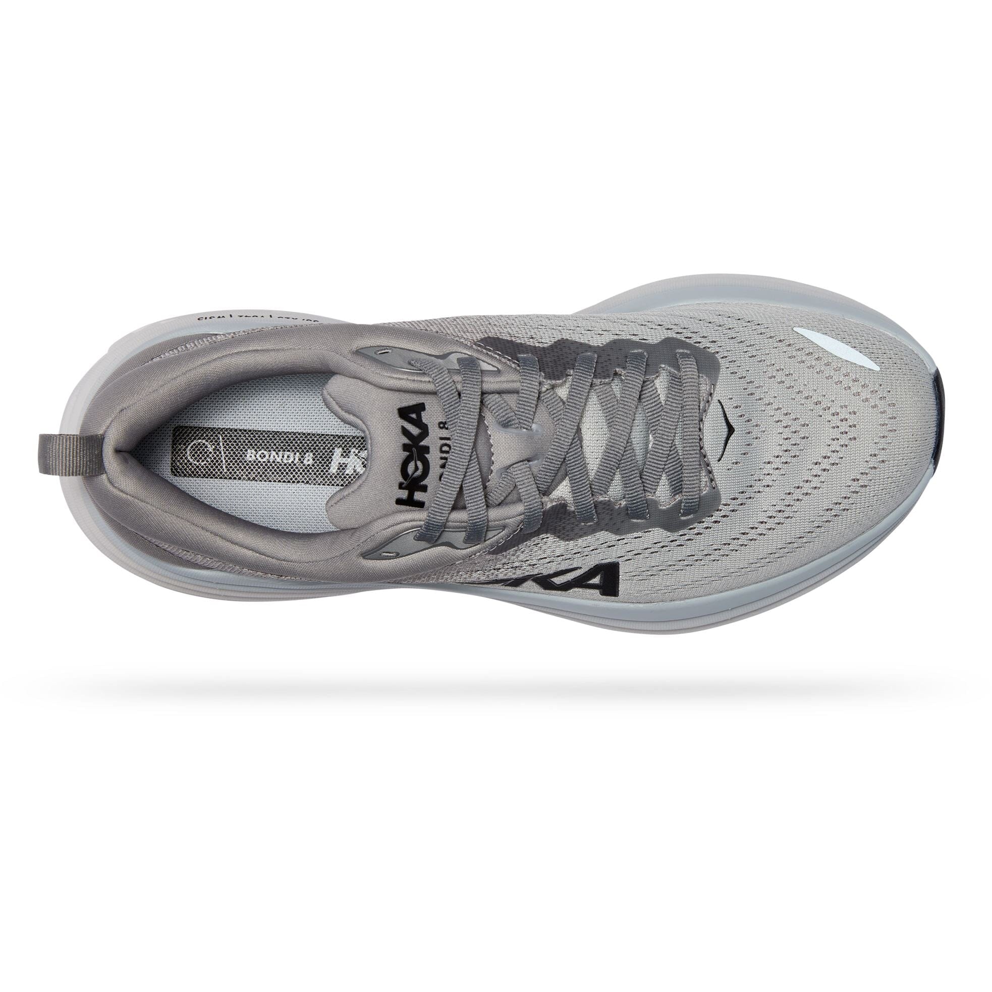 HOKA BONDI 8 Men's Wide Running Shoes - Final Sale | Cushioned Road Running & Walking Shoes for Men with Arch Support - Perfect for Marathon Training, Jogging & Daily Comfort
