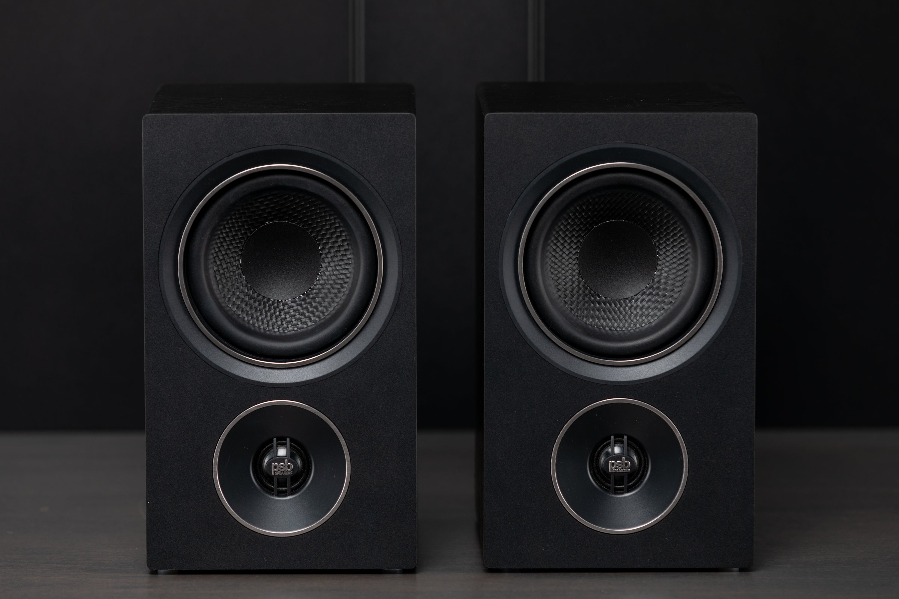 PSB Alpha P3/P5 Compact Bookshelf Speakers - High-Fidelity Audio for Home Theater & Music Listening - Perfect for Small Spaces & Desktop Setups