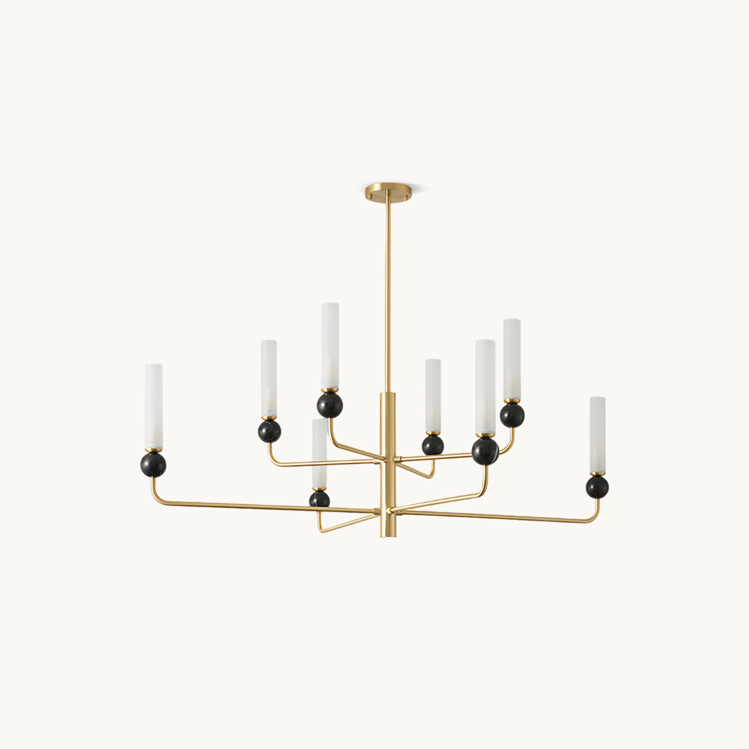 Delie Crystal Chandelier - Elegant Modern Ceiling Light Fixture for Dining Room, Bedroom & Living Room | Perfect for Home Decor, Wedding & Luxury Interior Lighting