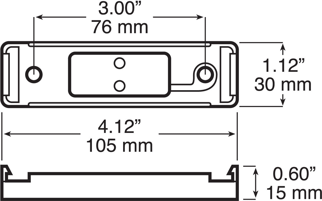 PM B154 11K Black Surface Mount Kit - No Screws Included | Perfect for TV Mounting, Home Theater Setup & AV Equipment Installation