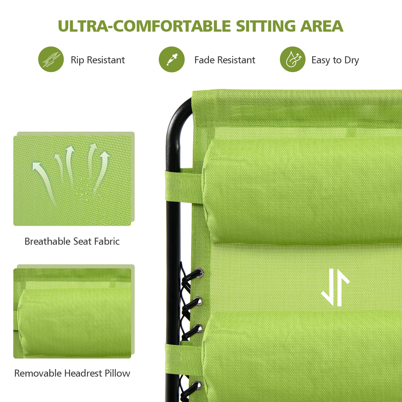 **HAPPYGRILL Zero Gravity Lounge Chairs Set of 2 - Adjustable Reclining Outdoor Patio Chairs with Cup Holder for Backyard, Beach, Poolside & Camping - Heavy Duty Folding Chairs for Relaxation**    *(Use Cases: Perfect for sunbathing by the pool, relaxing in the backyard, beach vacations, camping trips, or enjoying outdoor gatherings with friends and family.)*