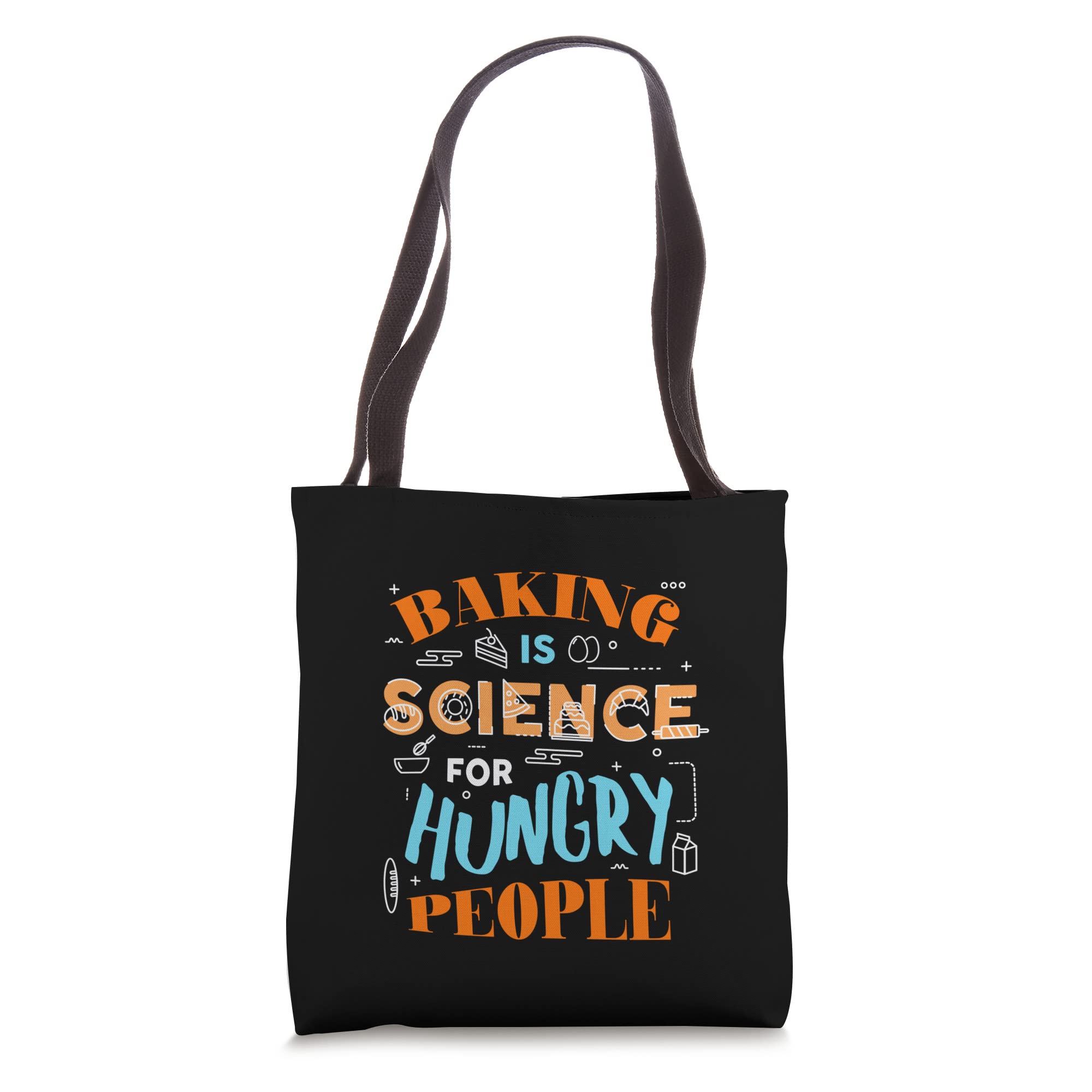Funny Baking Tote Bag for Bakers & Dessert Chefs - Humorous Gift for Baking Lovers - Perfect for Grocery Shopping, Farmers Market & Kitchen Use