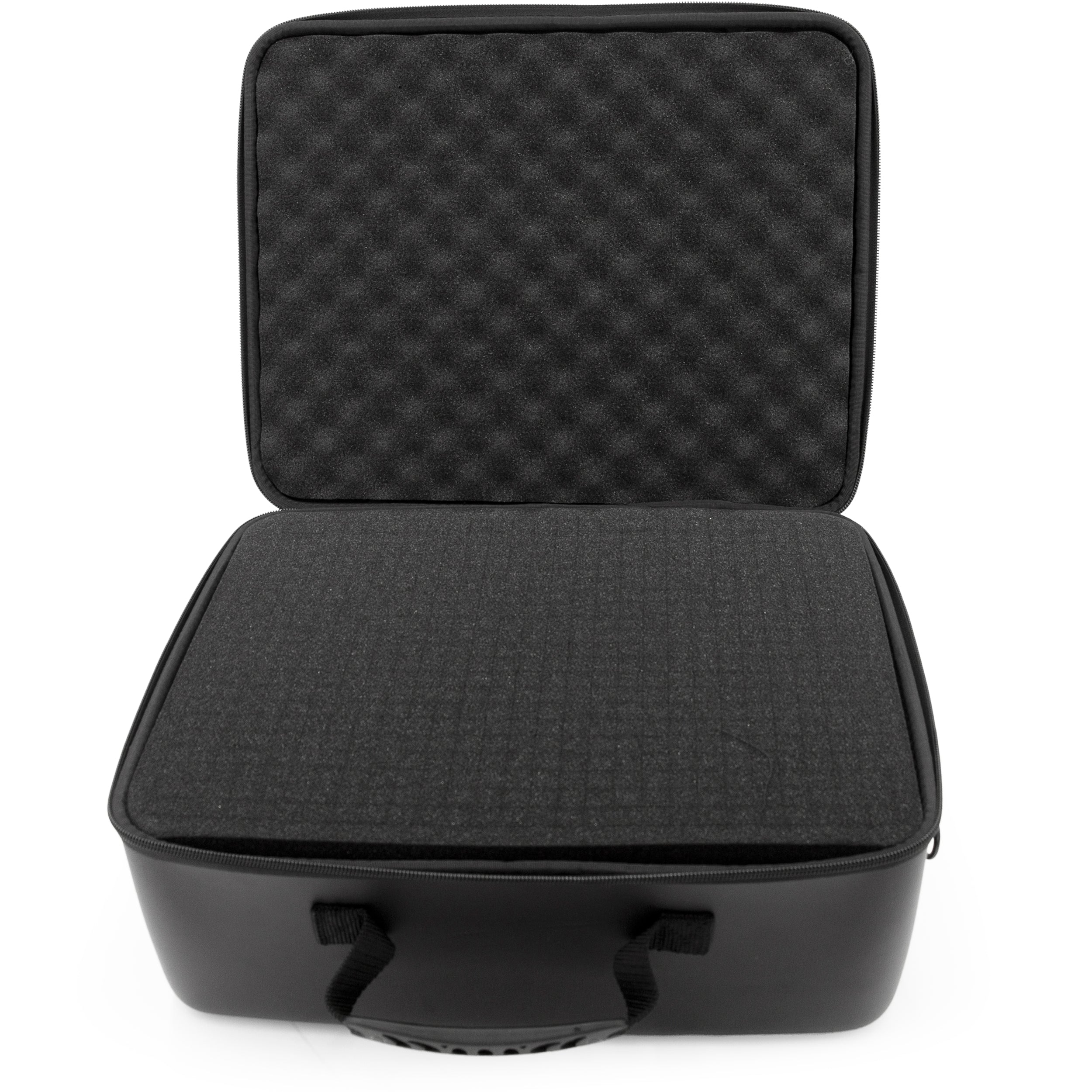 CASEMATIX Durable EVA Gun Case with Customizable Foam - Holds Up to 4 Pistols, Shoulder Strap Included | Perfect for Range Shooting, Hunting & Firearm Storage