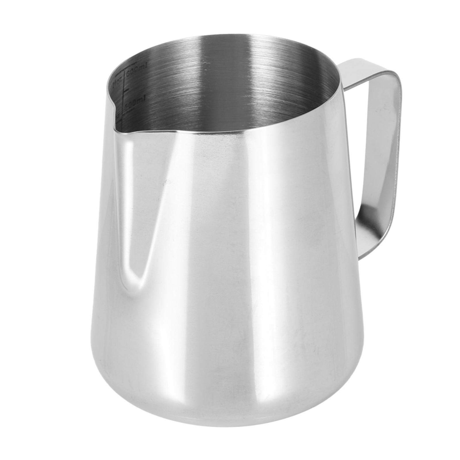 Heat-Resistant Coffee Cup & Pitcher - 600ml High-Quality, Easy-Grip Design for Home, Office, Coffee Shop - Durable & Corrosion-Resistant for Daily Brewing & Serving