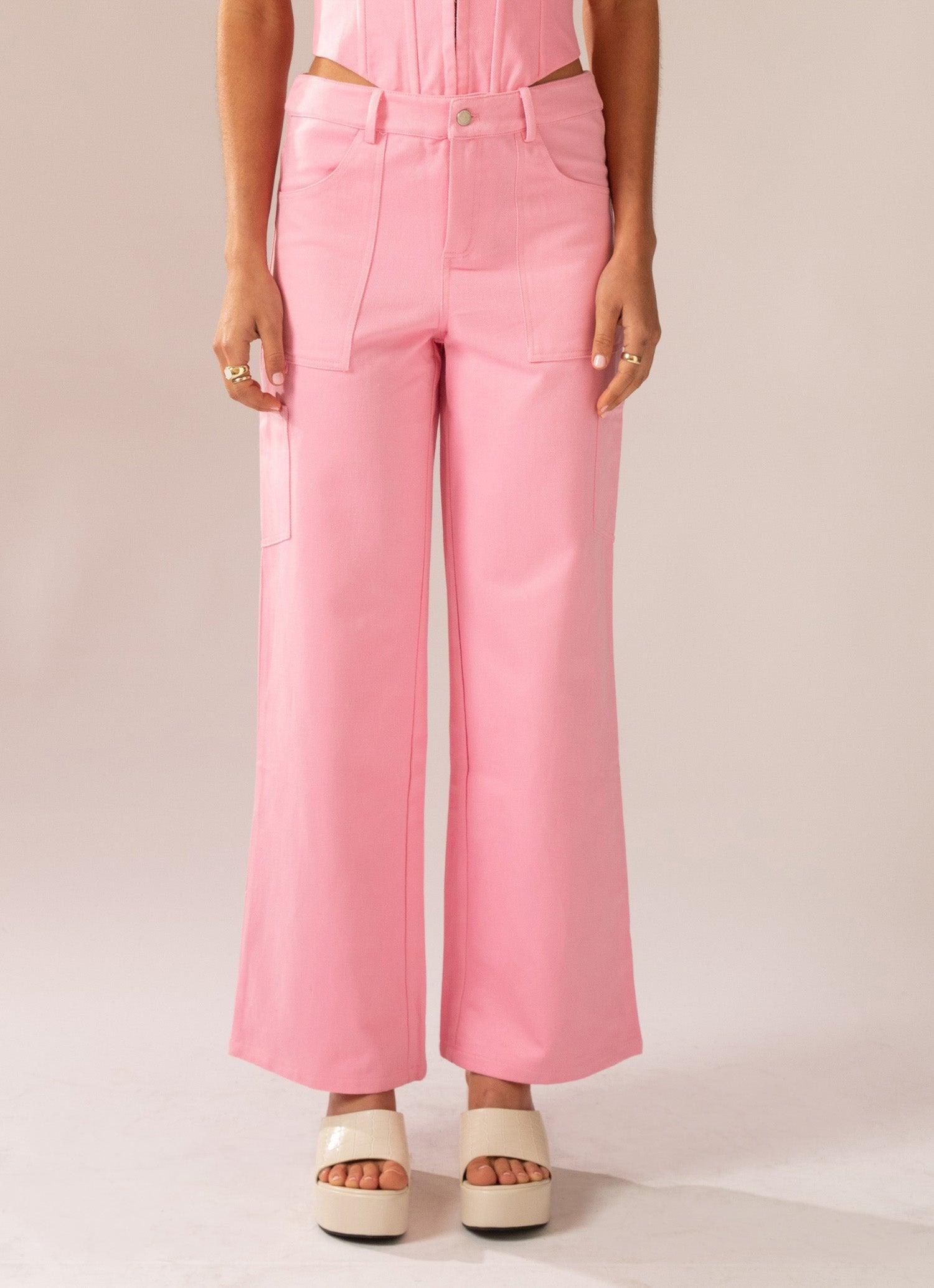 Arya Low Rise Pants for Women - Floral Print Stretch Denim Jeans, Comfortable & Stylish for Casual Wear, Date Night & Spring Outfits