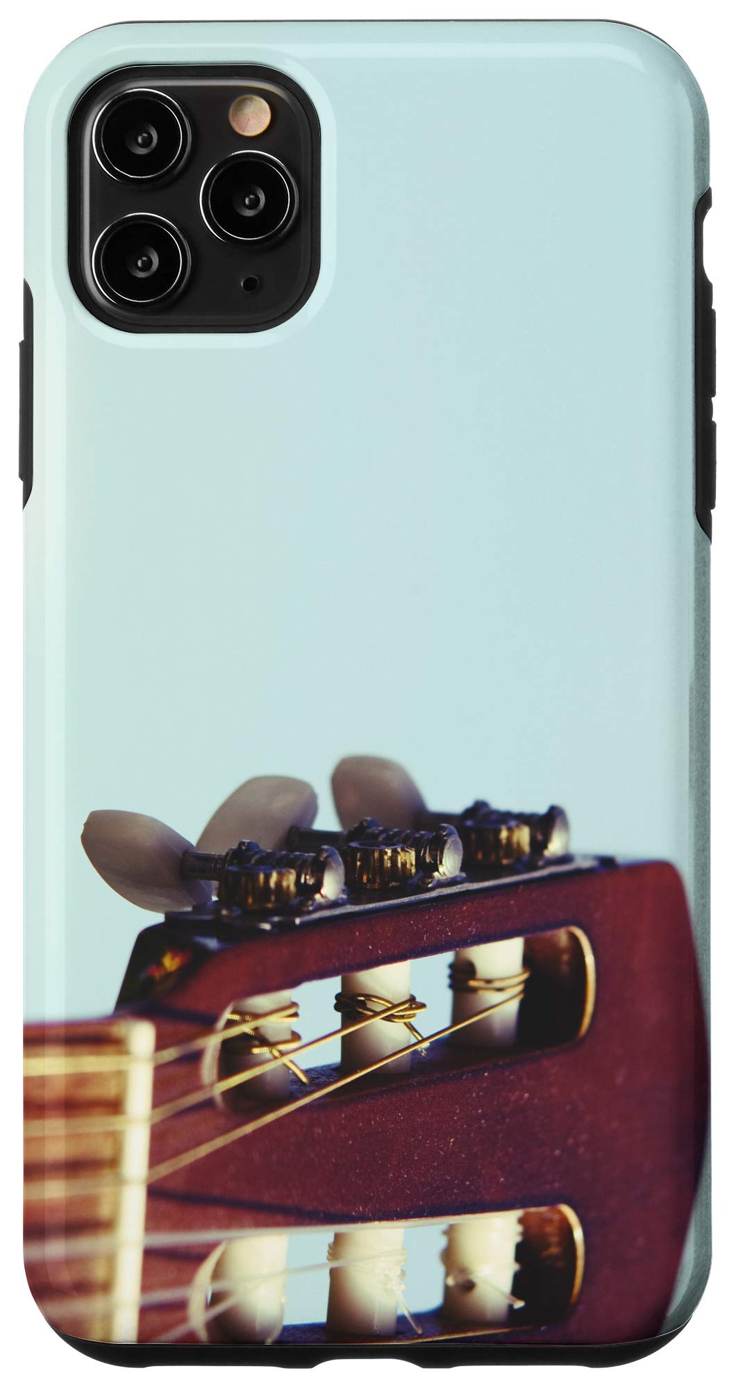 iPhone 11 Pro Max Case - Premium Guitar Sky Music Design - Shockproof Protective Cover for Concerts, Travel & Everyday Use