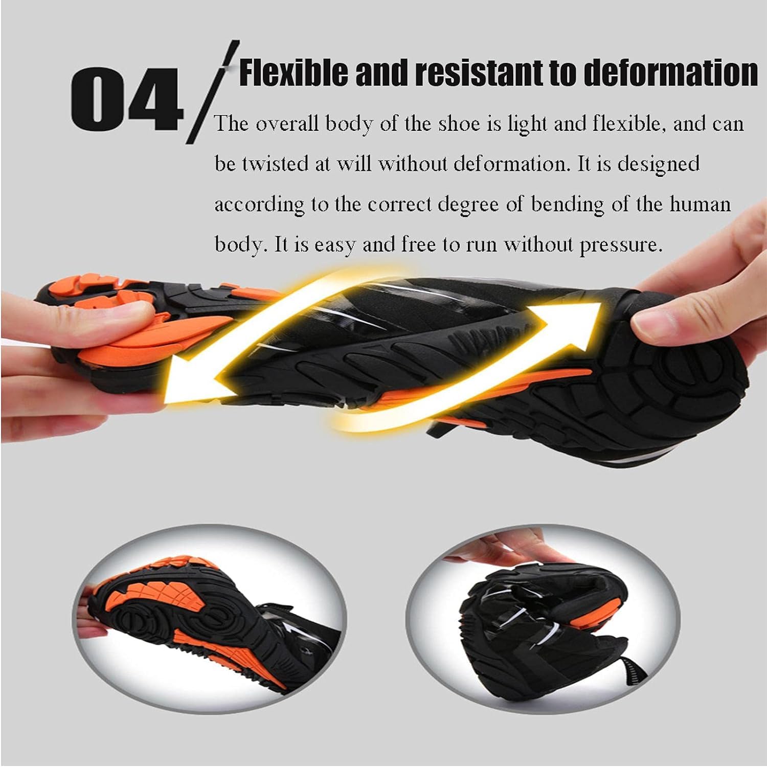 Men's Waterproof Lightweight Hiking & Trekking Shoes - Breathable Trail Running & Walking Shoes for Outdoor Adventures | Perfect for Hiking, Backpacking & Daily Wear