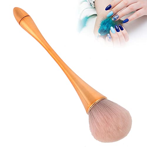 5-Piece Nail Dust Brush Set for Acrylic & Gel Nails - Soft Cleaning Brushes for Manicure & DIY Nail Art