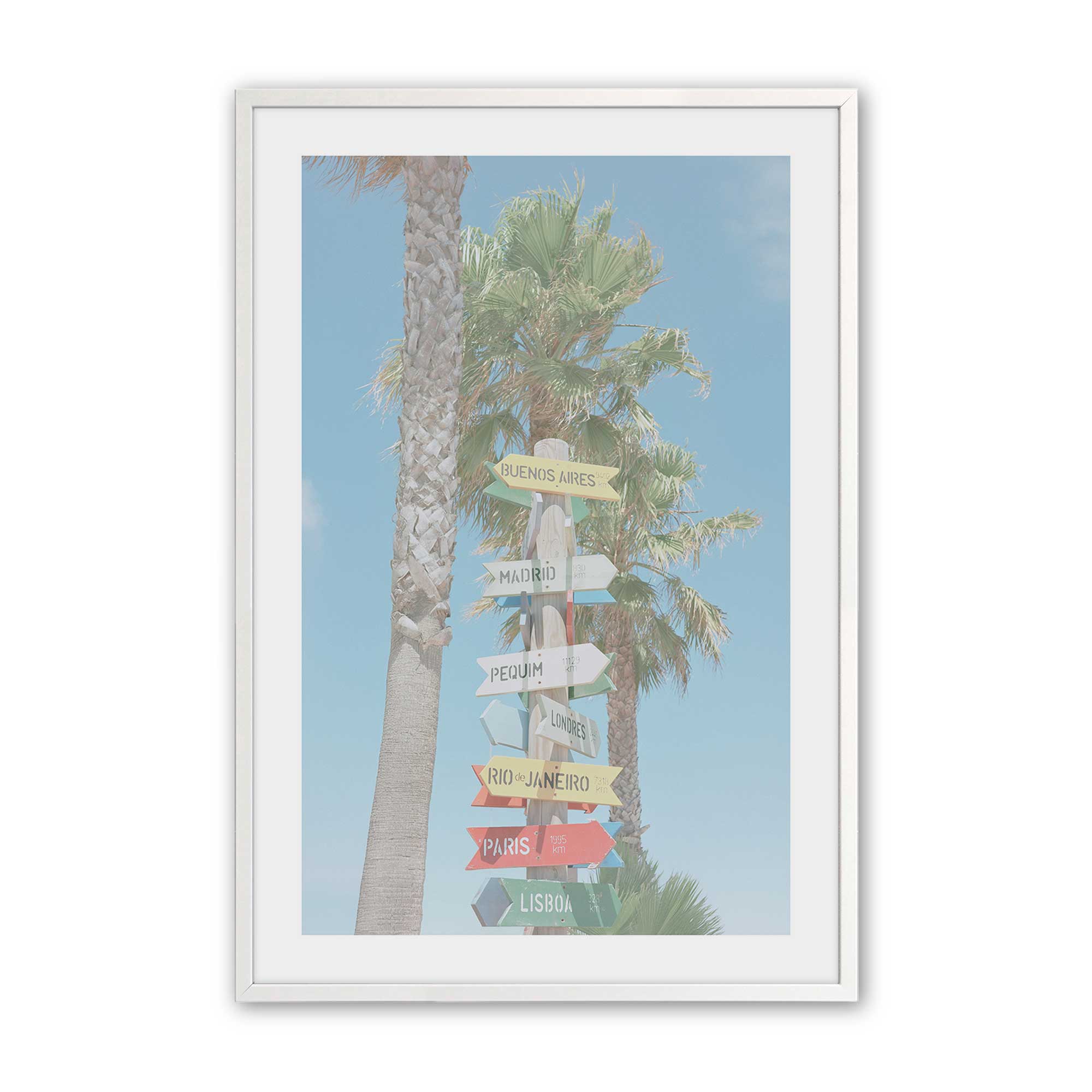 Direction to Daydreams Print - Inspirational Wall Art for Home & Office Decor | Perfect for Living Room, Bedroom, or Gift Giving