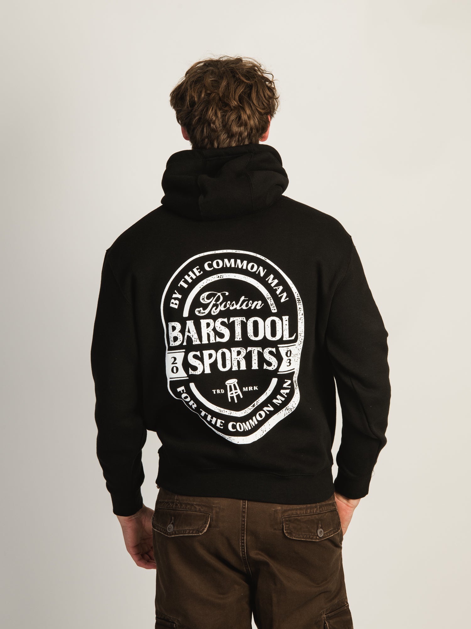 Barstool Sports Vintage Label Pullover Hoodie - Men's & Women's Casual Sweatshirt for Sports Fans, Streetwear & Lounge Wear