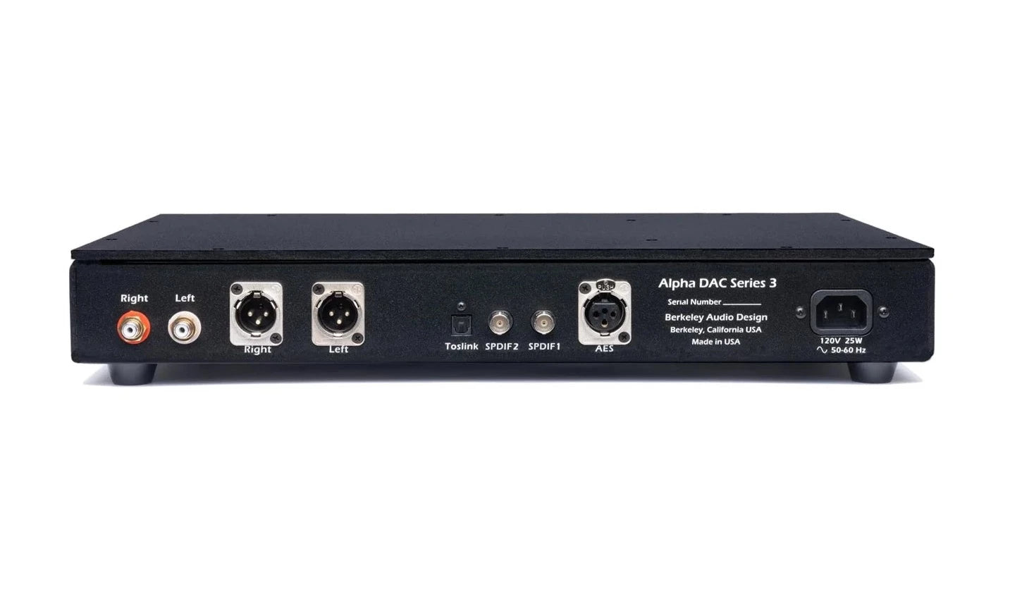 Berkeley Audio Design Alpha DAC Series 3 High-End Digital to Analog Converter - Perfect for Audiophiles & Home Theater Systems
