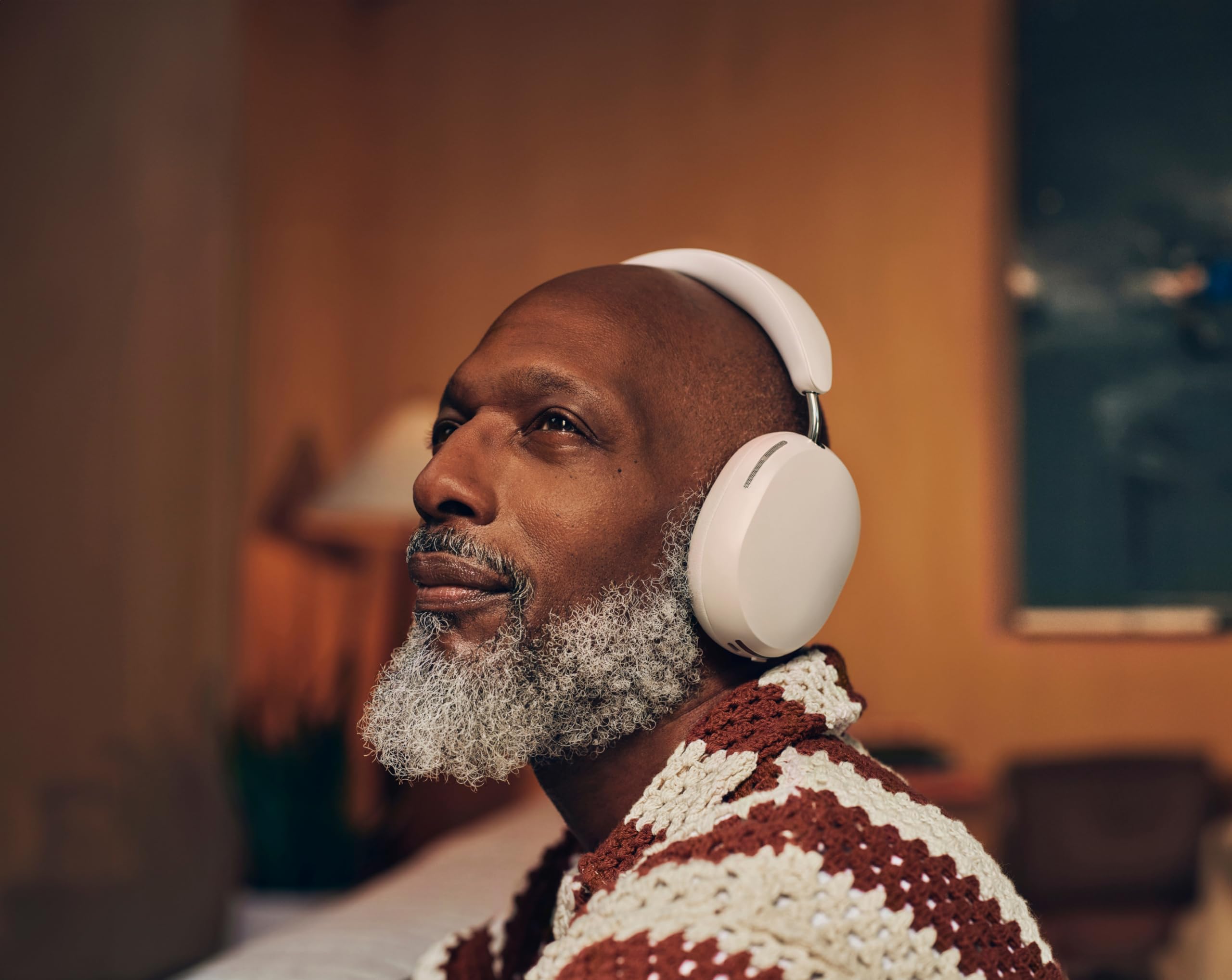 Sonos Ace Wireless Over-Ear Headphones with Active Noise Cancellation - White | Premium Sound for Travel, Work & Home Entertainment