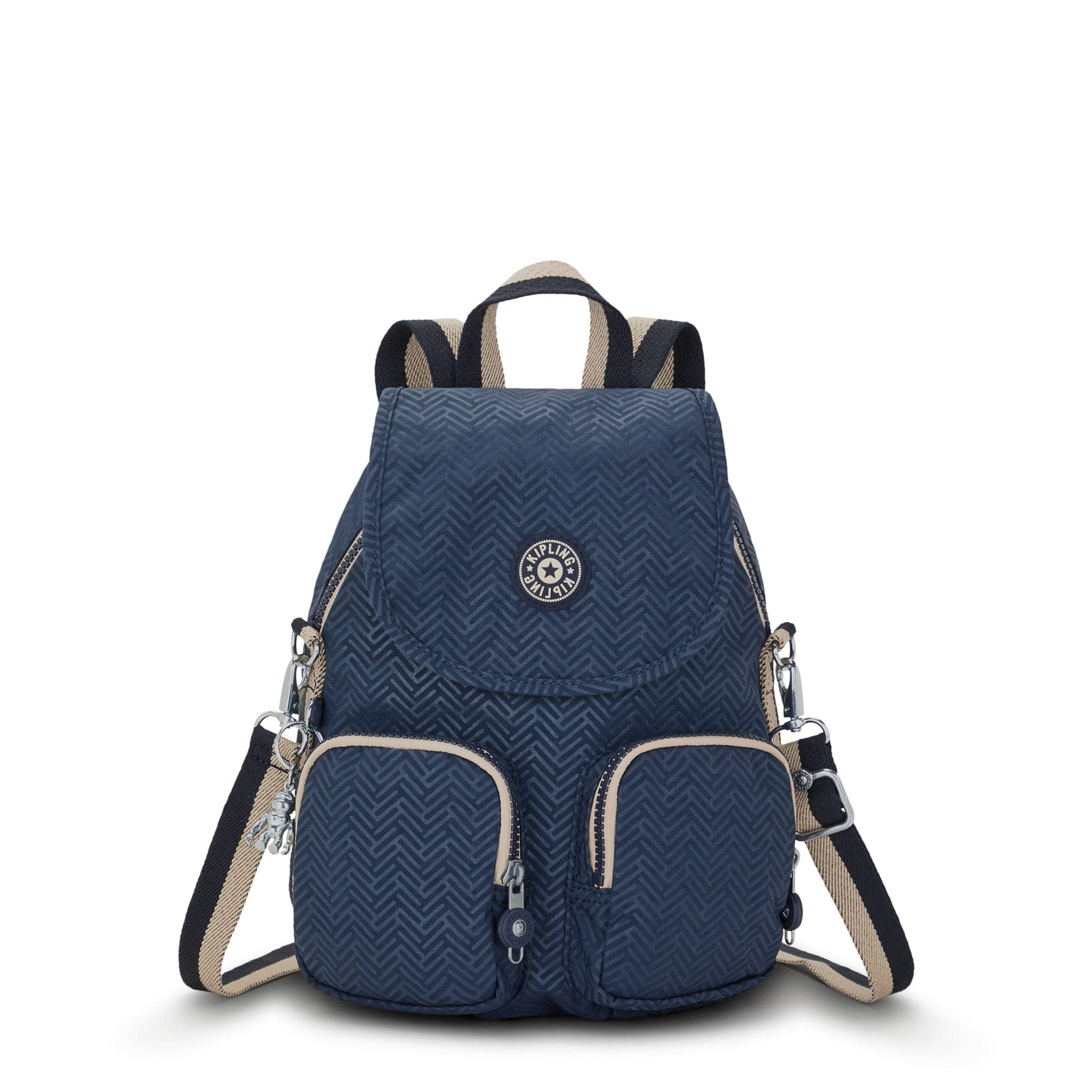 Kipling Firefly Up Convertible Printed Backpack - Lightweight Travel Backpack for Women & Men, School, Work & Outdoor Adventures
