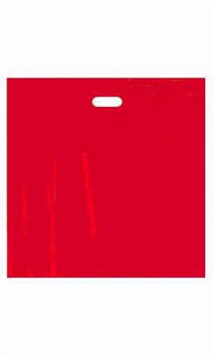 500 Pack Red Jumbo Low Density Merchandise Bags 20