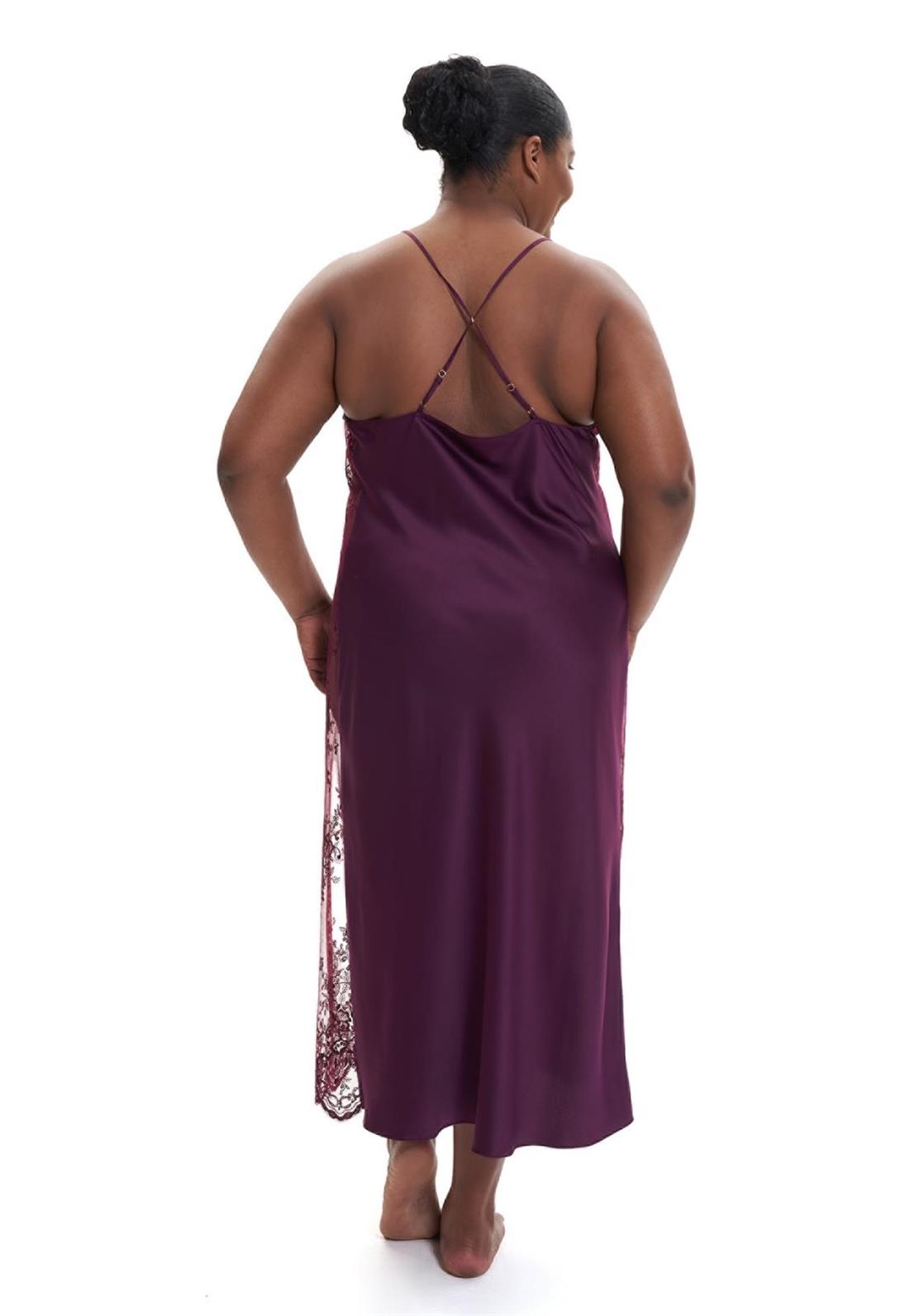 Darling Plus Gown - Elegant Women's Nightgown for Comfortable Sleep & Lounge Wear | Perfect for Home Relaxation, Bridal Shower & Honeymoon