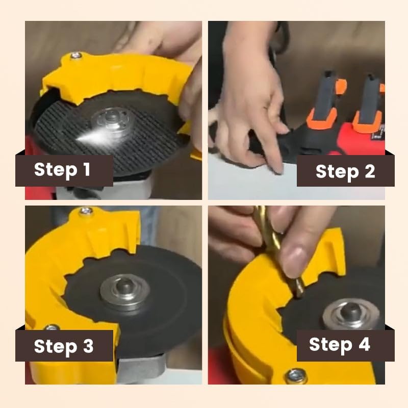 2025 Premium Drill Bit Sharpener - Precision Sharpening Guide Tool for Multi-Spec Drill Bits | Professional Drill Bit Grinding Attachment & Sharpener | Ideal for Metalworking, Woodworking & DIY Home Projects