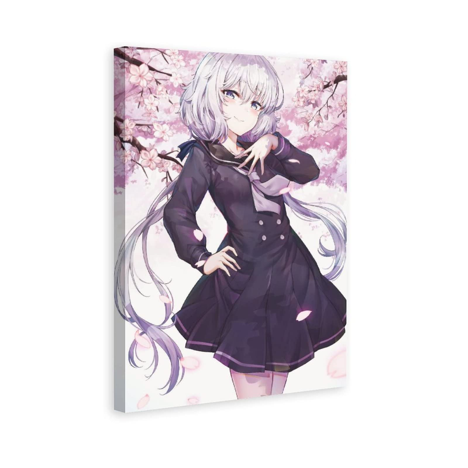 Zombie Land Saga Konno Junko Anime Canvas Poster - Japanese Wall Art Print for Living Room, Bedroom & Office Decor - Perfect Gift for Anime Fans & Home Decoration