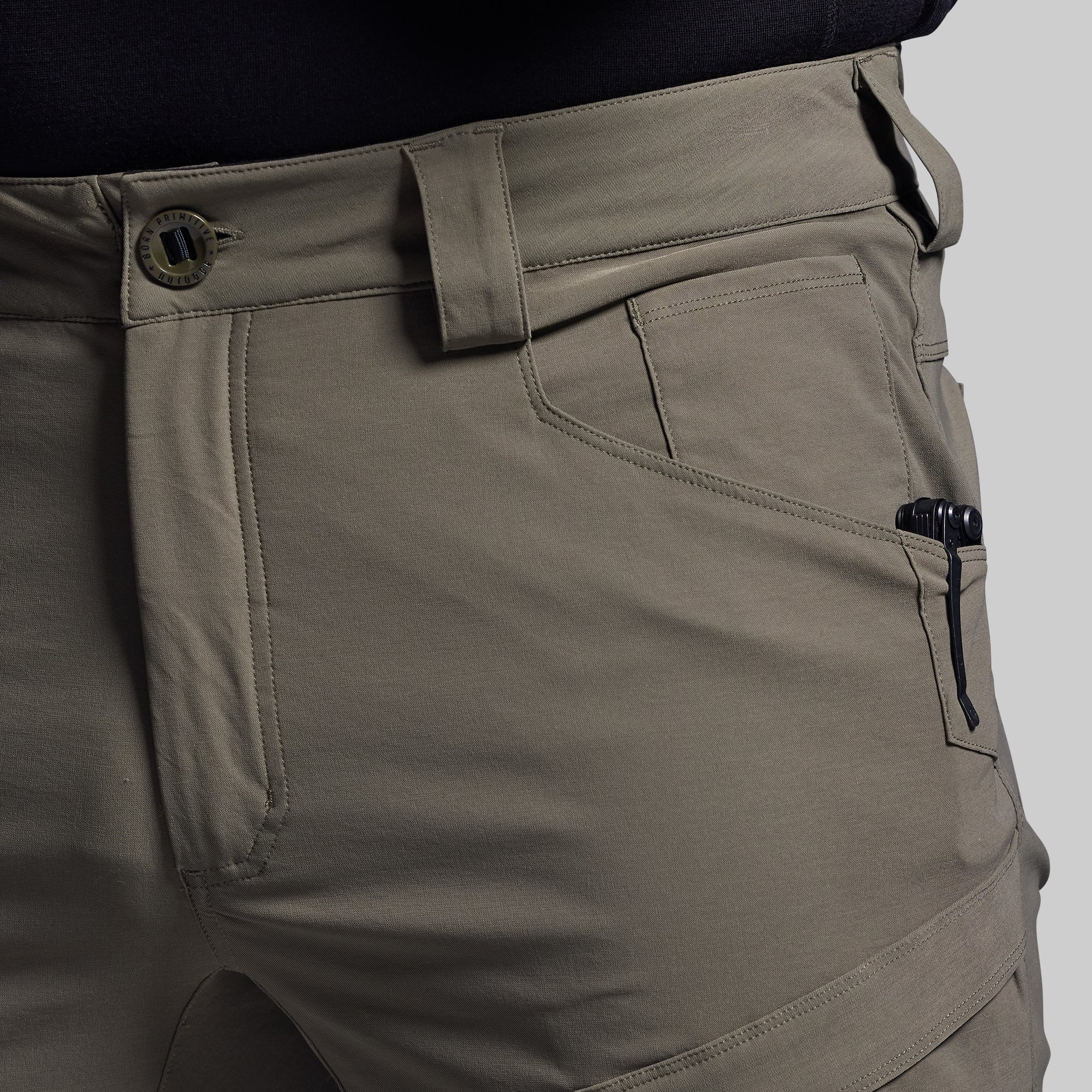 Men's Outdoor Tactical Pants - Durable OD Green Hiking & Work Pants for Camping, Hunting & Adventure Activities