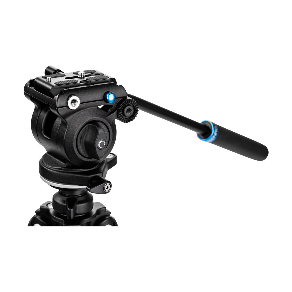 Benro S2PRO Fluid Video Tripod Head - Professional 360° Smooth Pan & Tilt for DSLR Cameras - Perfect for Vlogging, Filmmaking & Photography