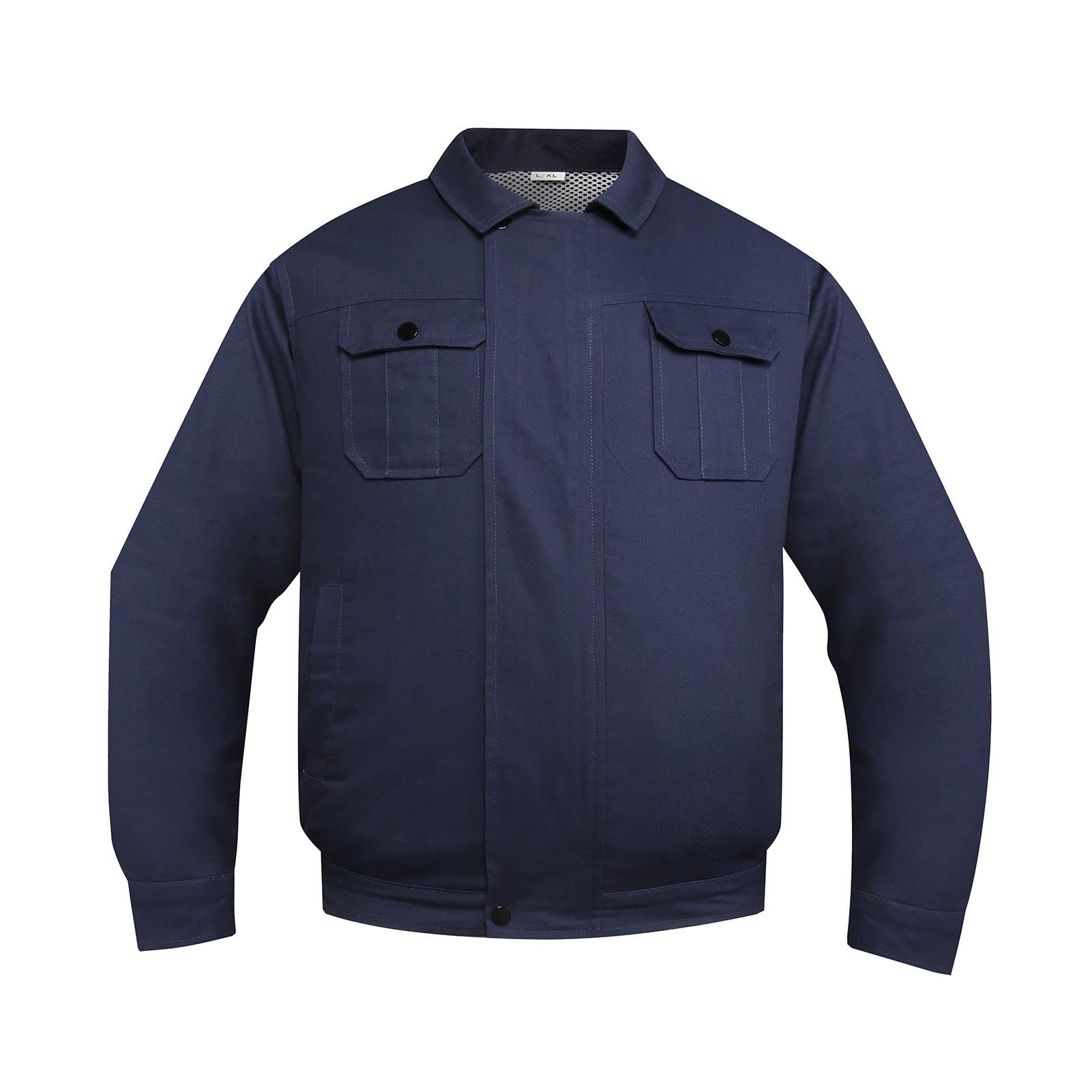UV Resistant Cooling Jacket with Built-in Fan - Breathable Summer Air-Conditioned Coat for Outdoor Activities, Fishing, Work, Running & Cycling - Stay Cool in Hot Weather