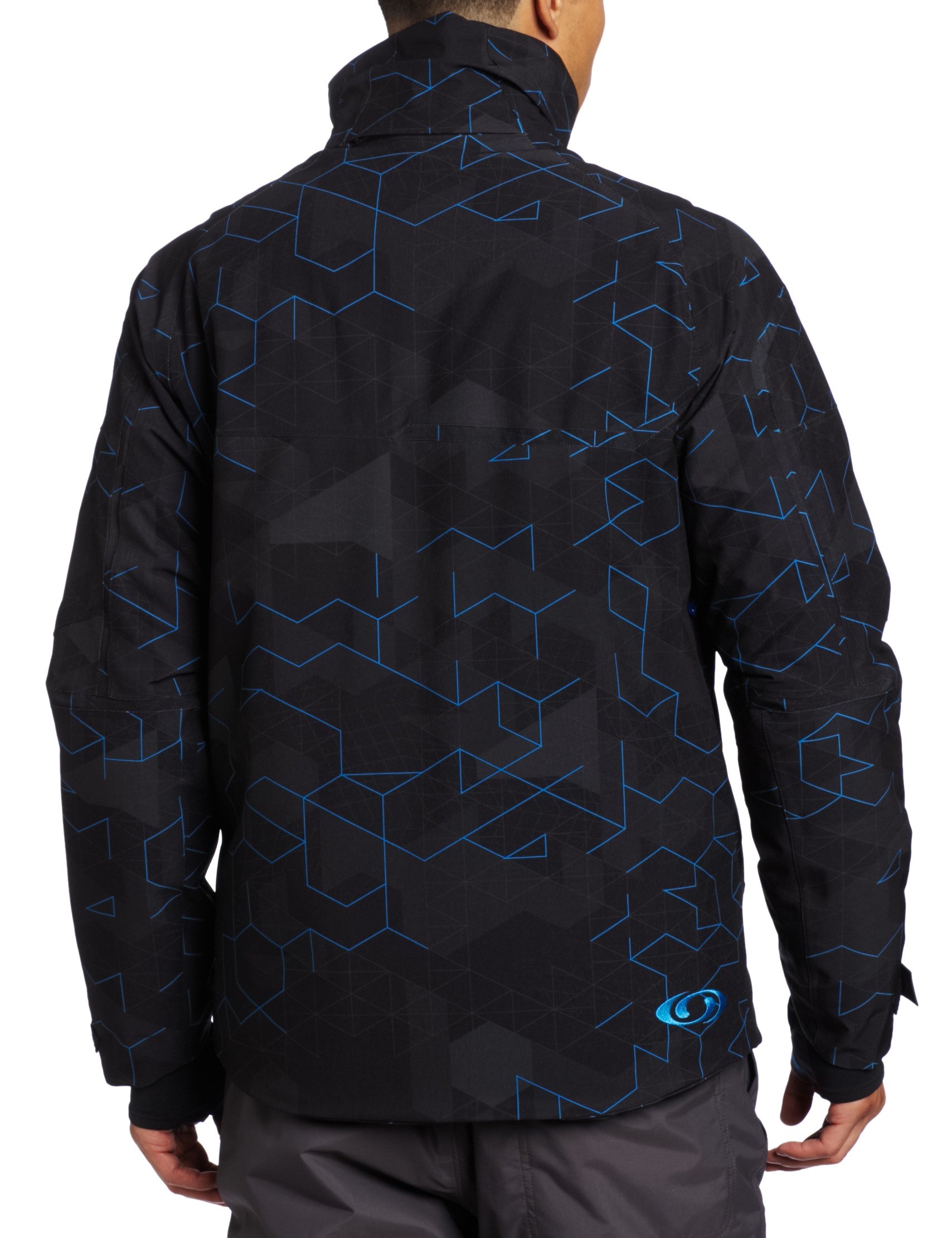 Salomon Men's Brilliant Waterproof Hiking Jacket - Lightweight Windproof Outdoor Shell for Camping & Trail Running