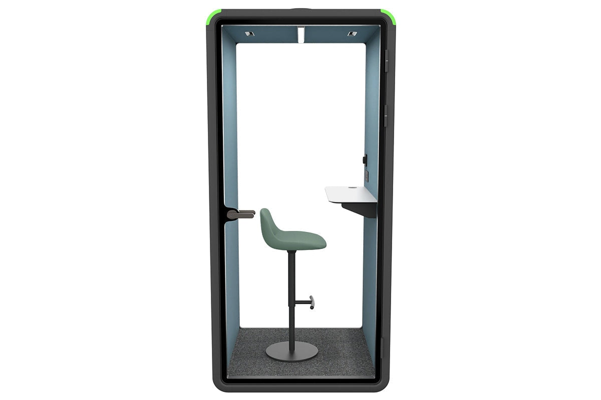 Soundproof Phone Booth with Echo Panel & Fabric - Portable Privacy Pod for Office, Home & Remote Work - Ideal for Calls, Meetings & Focus Sessions