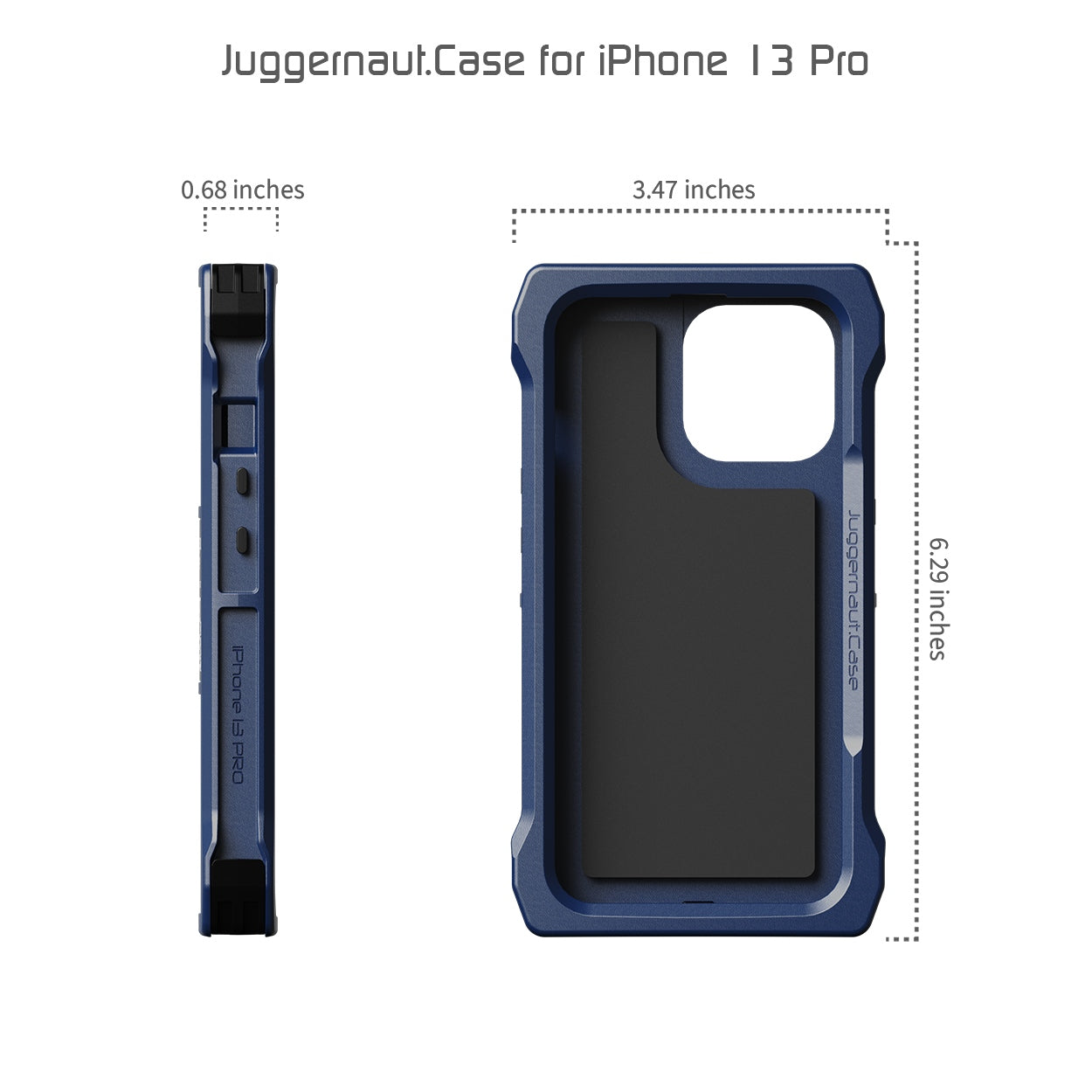 iPhone 13 Pro IMPCT Shockproof Case - Premium Protection Made in USA | Perfect for Outdoor Activities, Travel & Daily Use