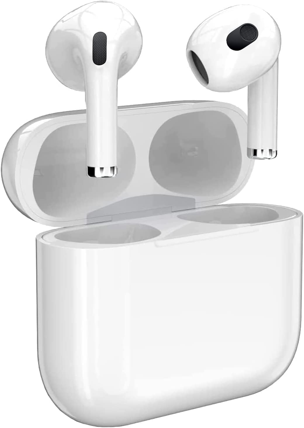 Wireless Bluetooth Earbuds 5.3 with Noise Cancelling, IPX7 Waterproof Sport Earphones, Fast Charging & Auto Pairing, HD Mic Headset for Running/Gym/Workout - Compatible with Android iOS Samsung iPhone
