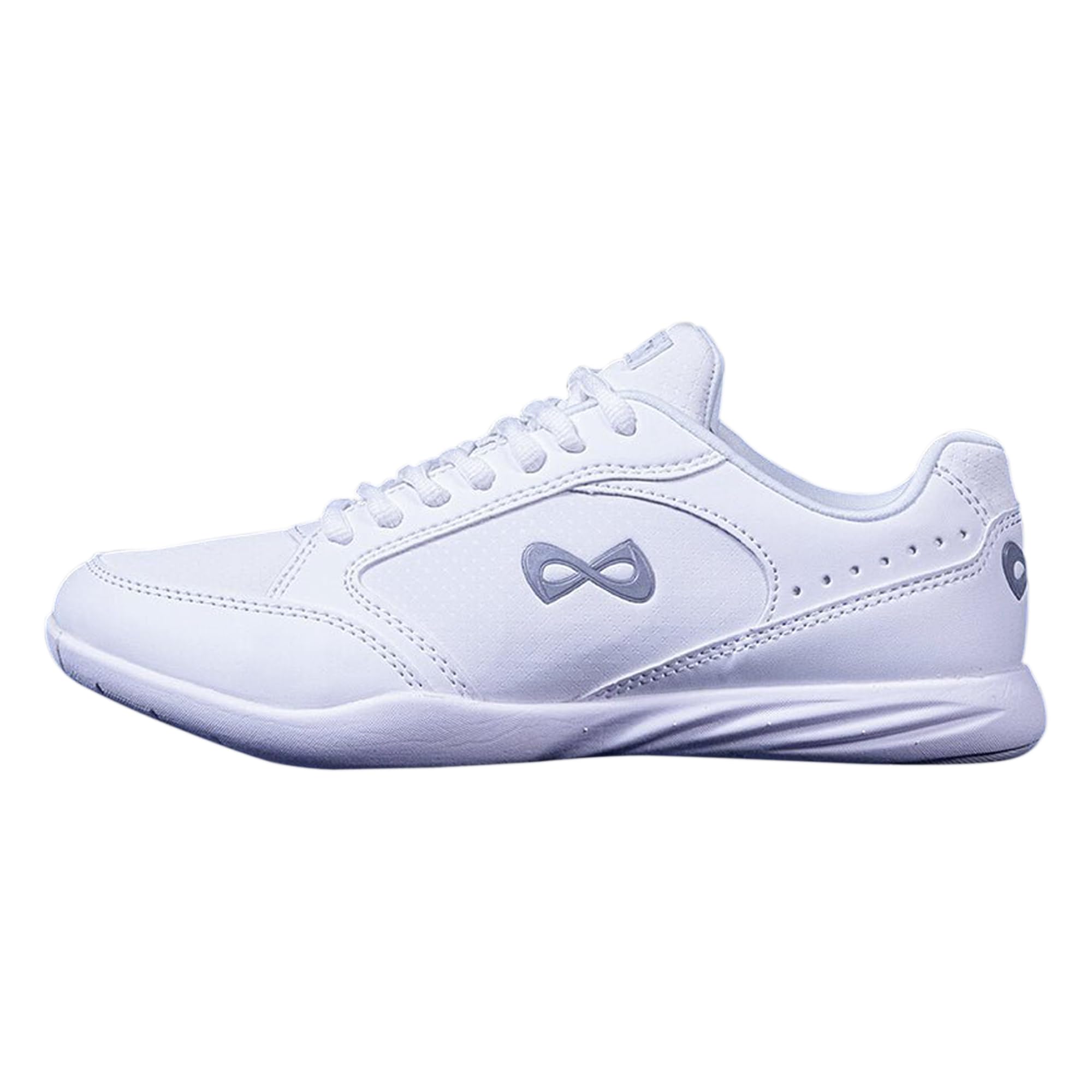 Nfinity Women's Premium Cheerleading Sneakers - Breathable Lightweight Gym Shoes with Memory Foam Insole for Superior Comfort - Flexible Athletic Shoes for Cheer, Dance & Workout - Perfect for Training, Competition & Casual Wear