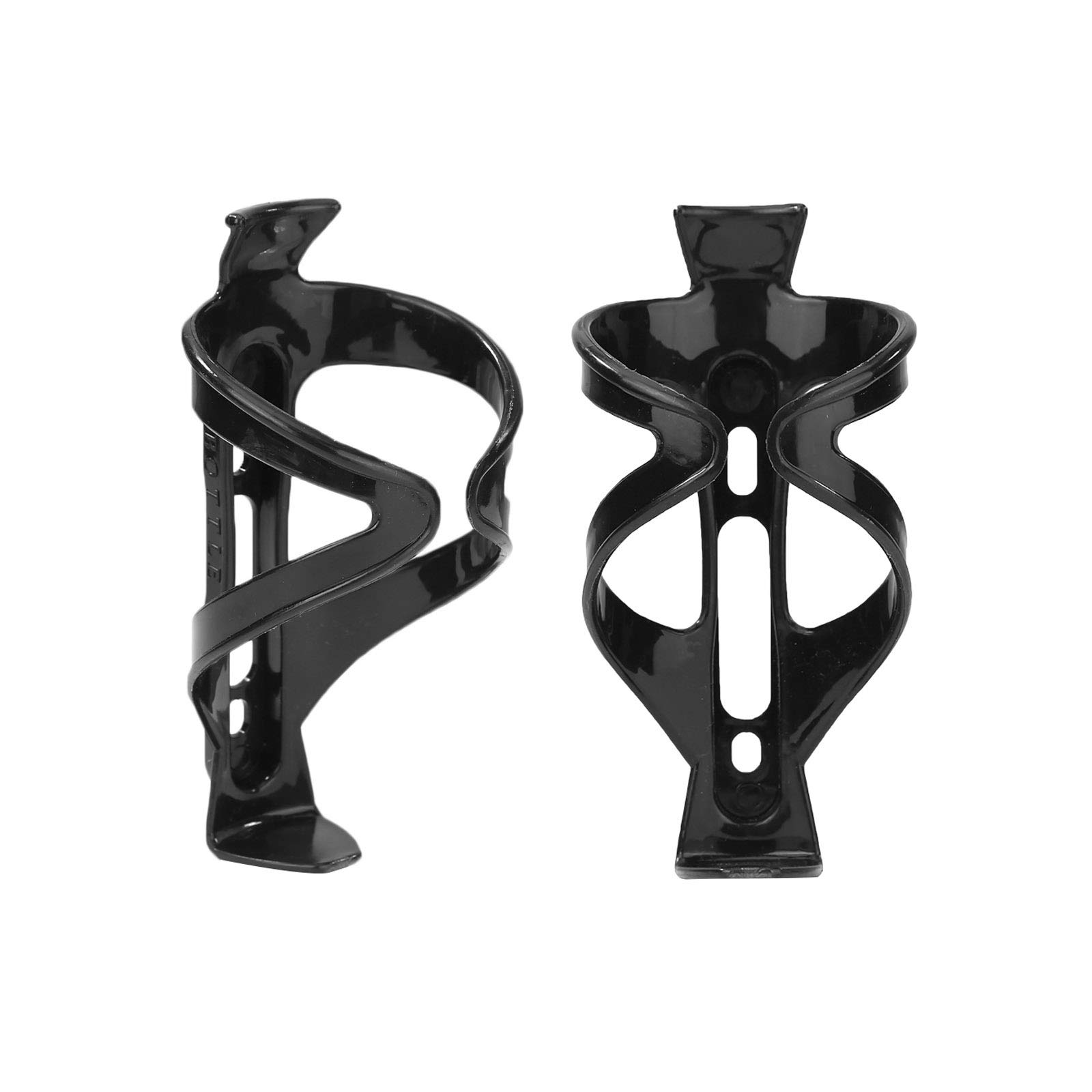 JACE 2-Pack Bike Water Bottle Holder - Durable Plastic Bicycle Drink Cage for Mountain Bike & Road Cycling - Perfect for MTB, Commuting & Outdoor Adventures