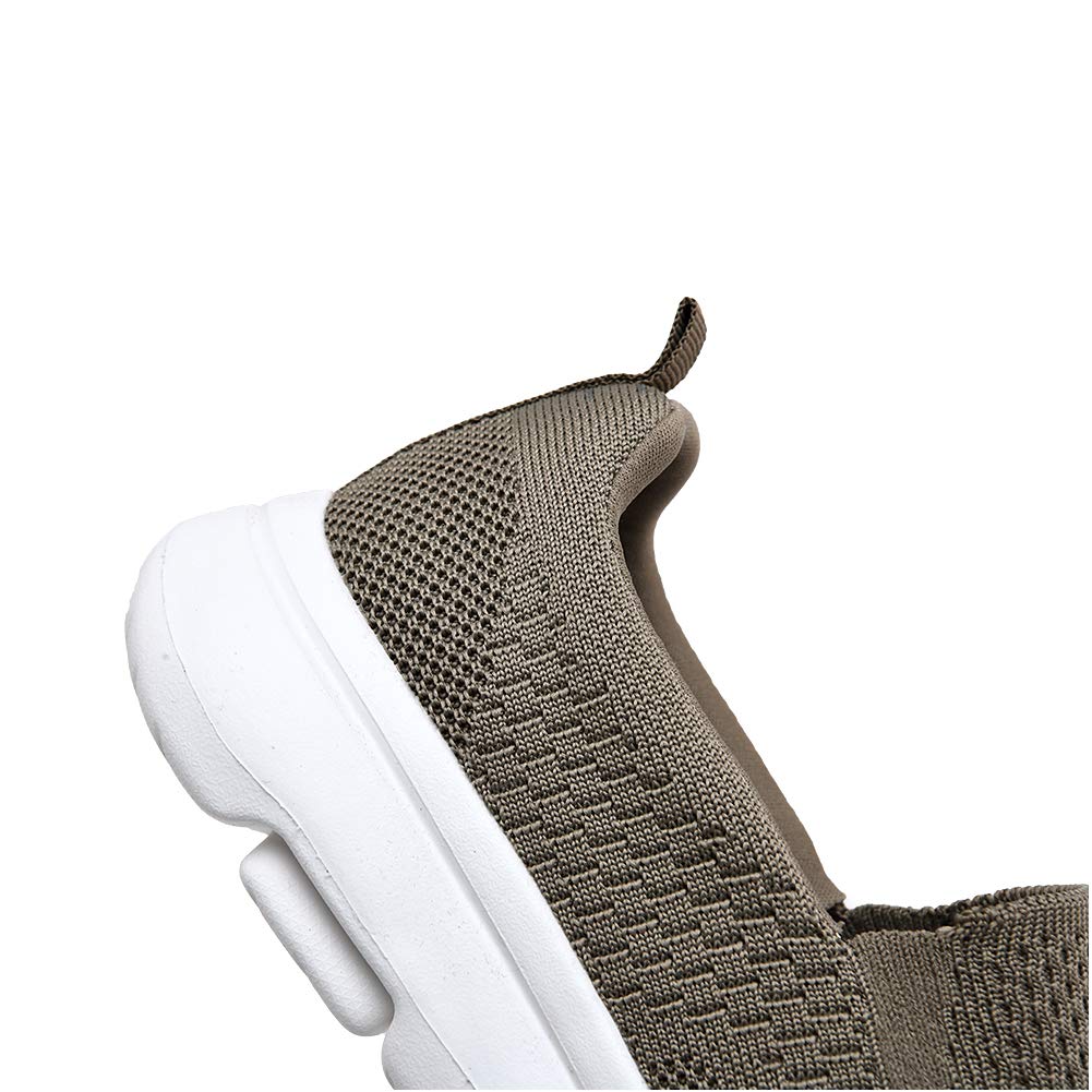 TIOSEBON Men's Breathable Mesh Slip-On Loafers - Lightweight Walking Shoes for Work, Driving & Tennis | Comfortable Casual Sneakers for Everyday Wear