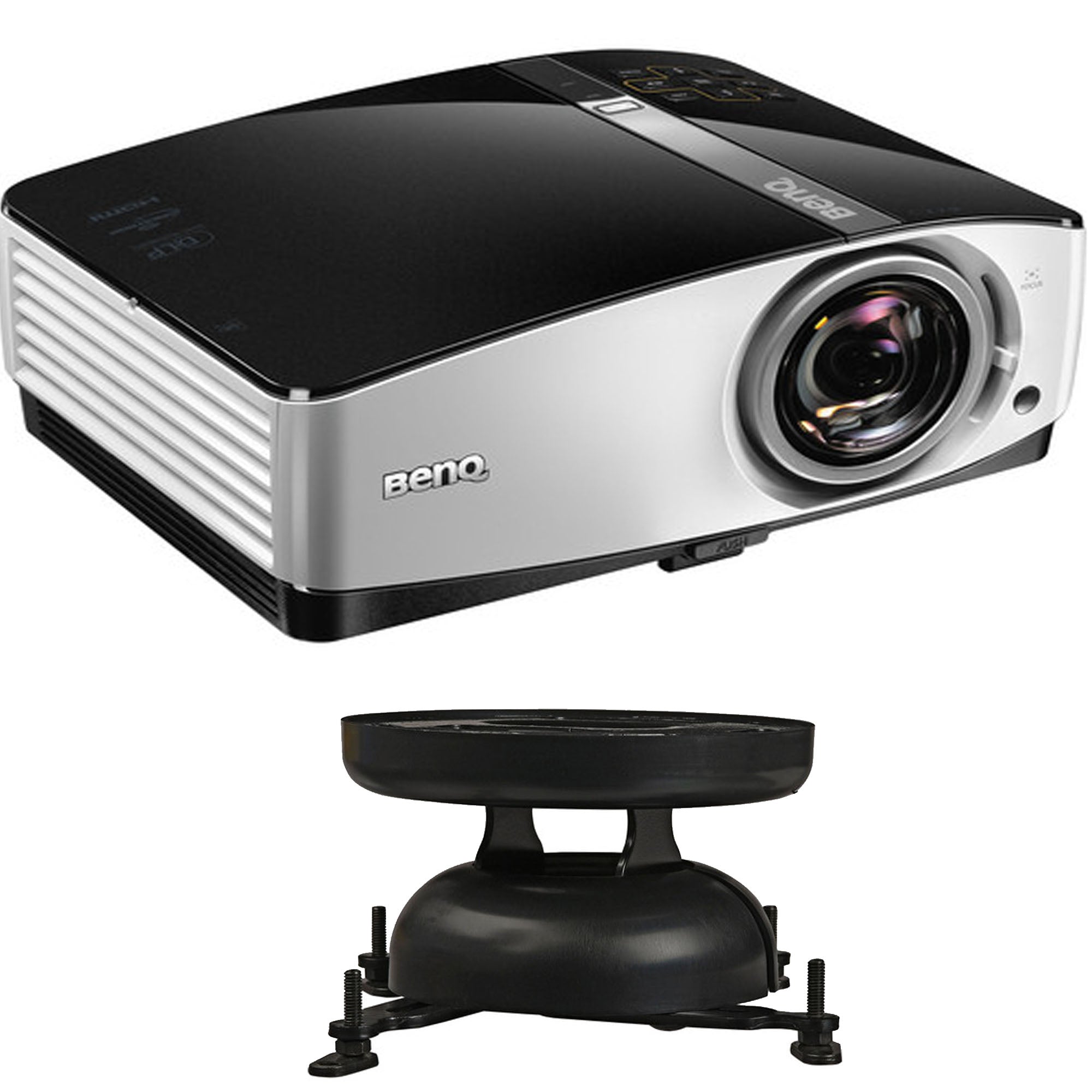 BenQ MX822ST XGA 3D Ready DLP Projector - Multi-Region Compatible for Home Theater & Business Presentations | USA Model