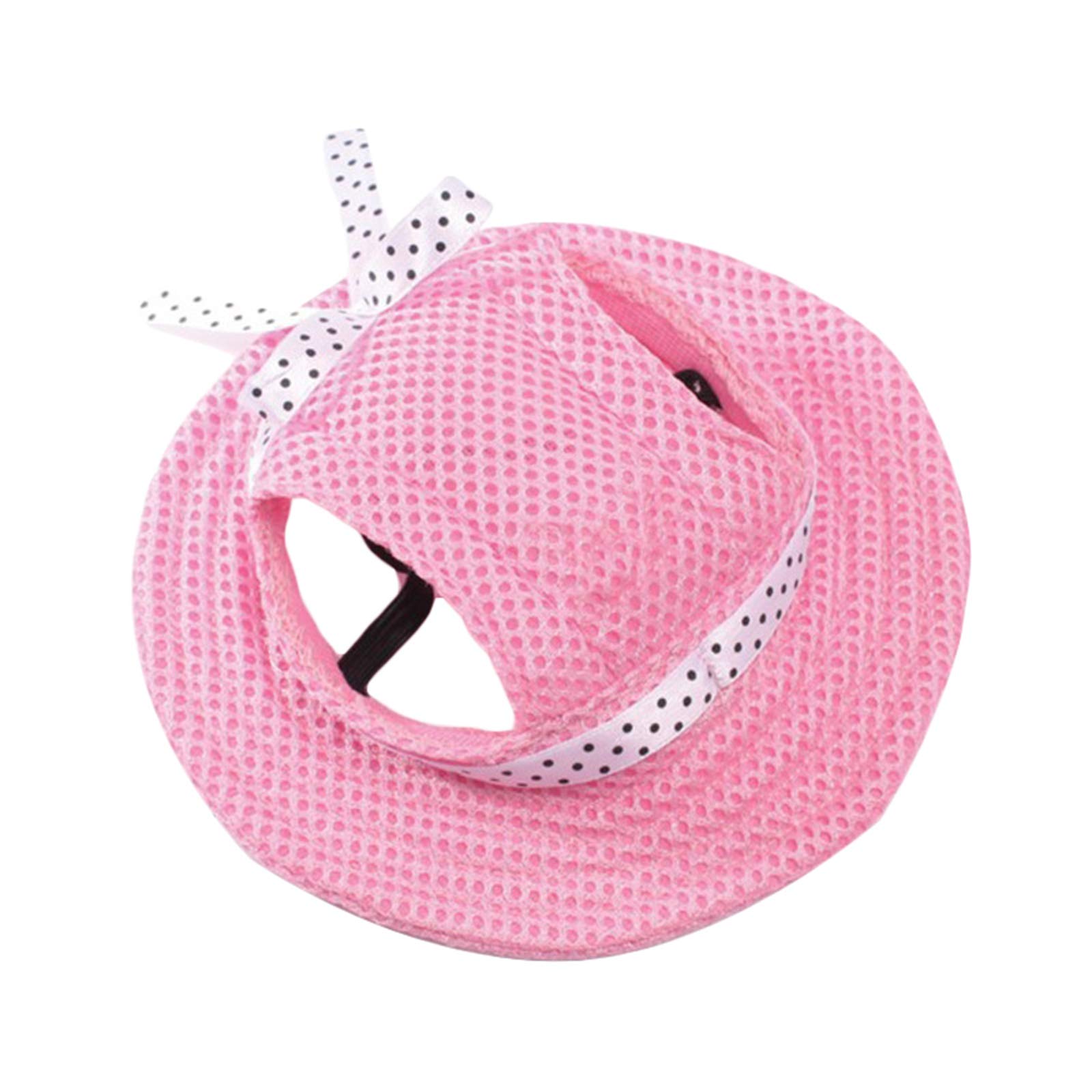Pet Dog Princess Hat with Bow - Cute Puppy Accessory for Parties & Photos