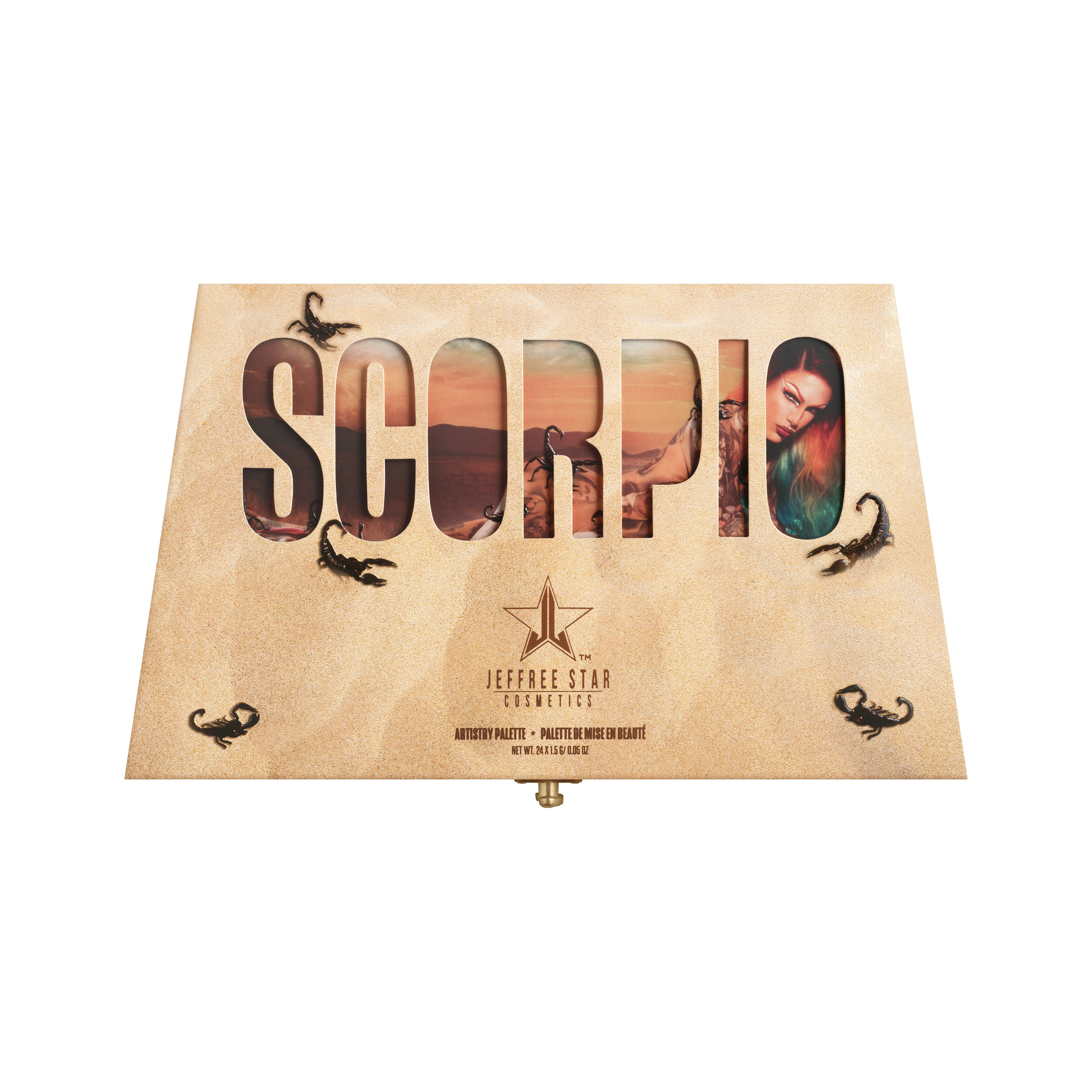 Scorpio Eyeshadow Palette - 12 Highly Pigmented Matte & Shimmer Shades | Vegan & Cruelty-Free Makeup | Perfect for Everyday Wear & Special Occasions
