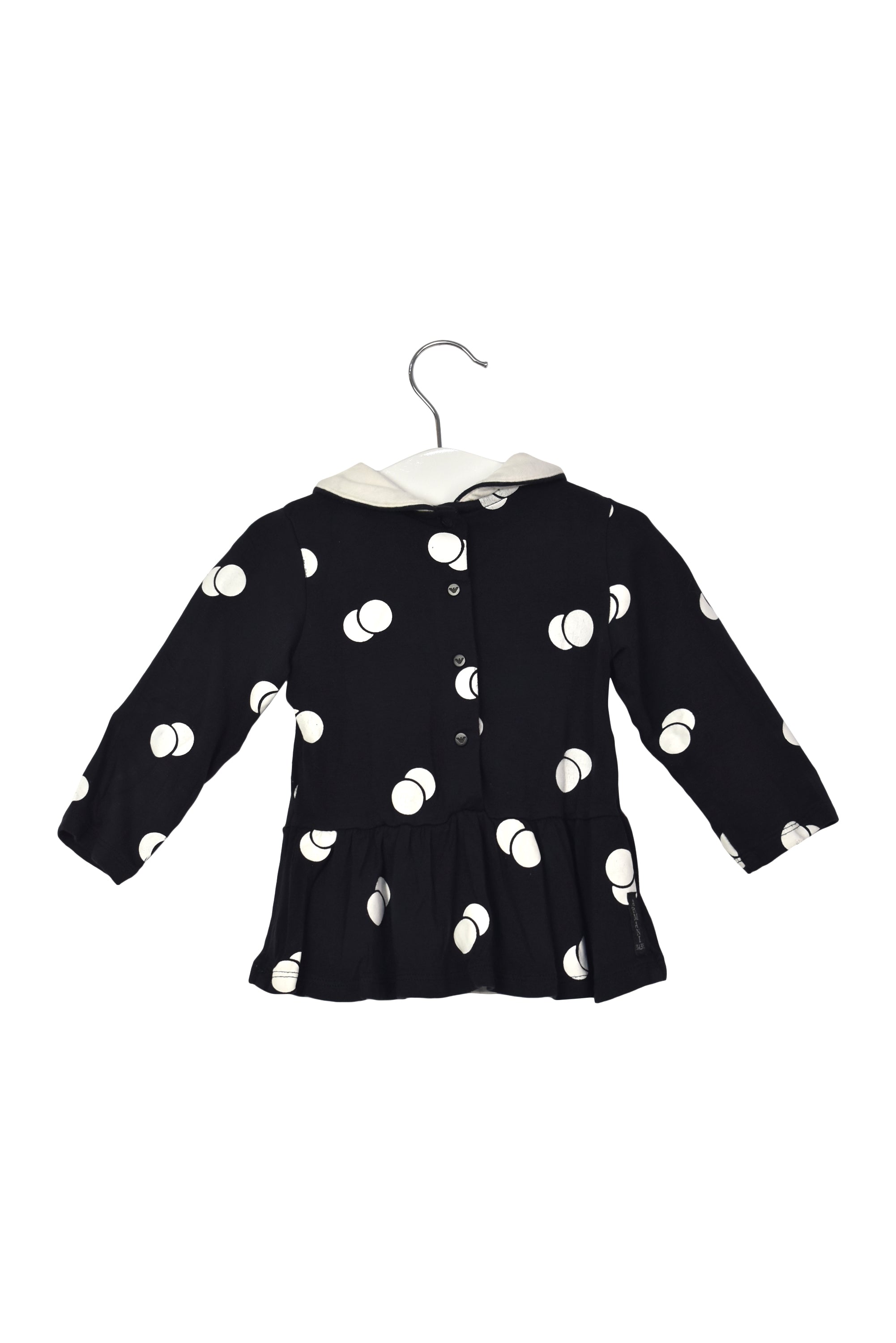 Armani Baby Dress for Girls 6 Months - Soft Cotton Embroidered Party Dress - Perfect for Holidays, Photos & Special Occasions