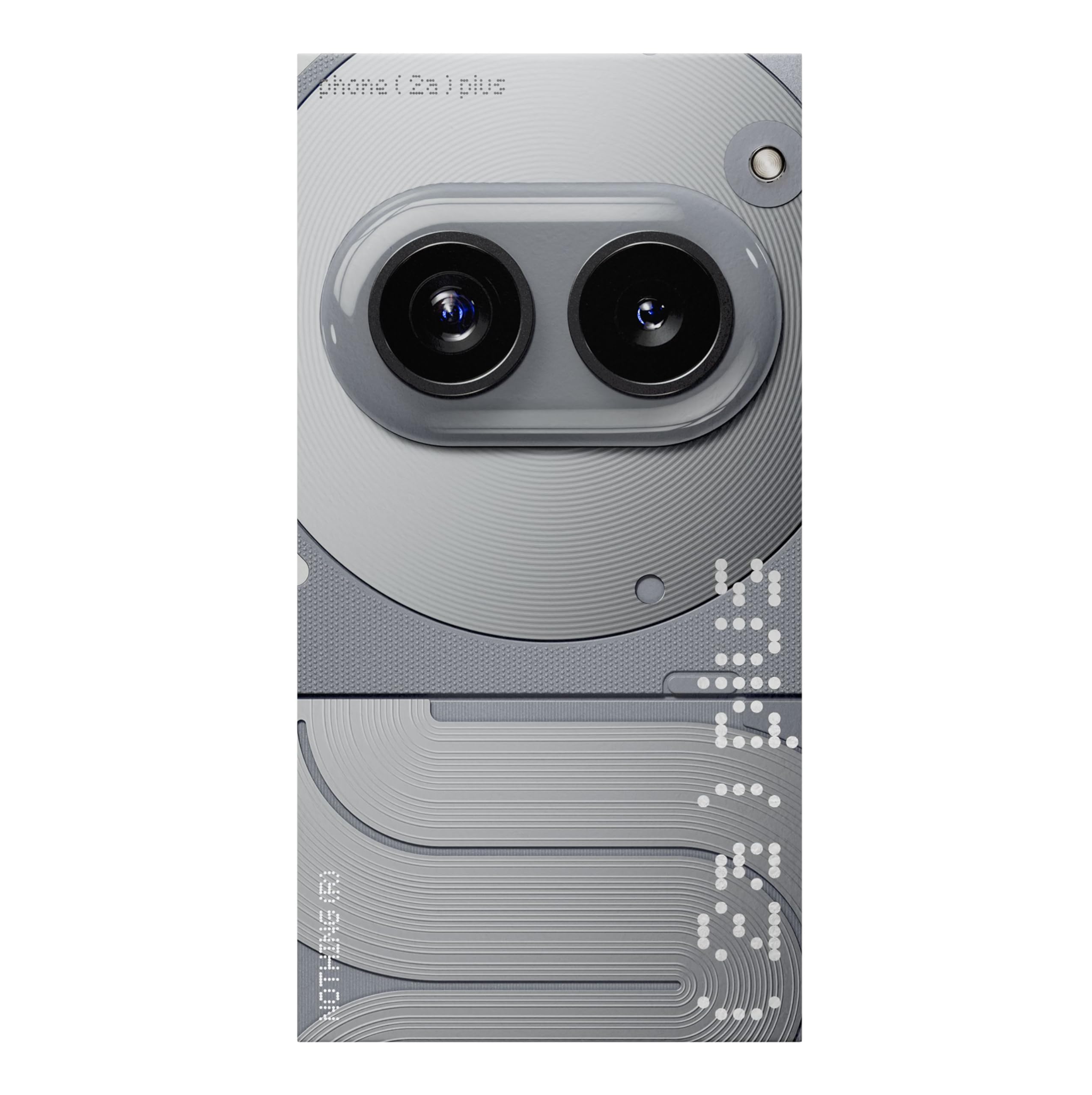 Nothing Phone (2a) Plus 12GB RAM 256GB Storage - Unlocked Android Smartphone with 50MP Dual Camera, 50W Fast Charging, OS 2.6 - Grey | Perfect for Photography, Gaming & Business Use
