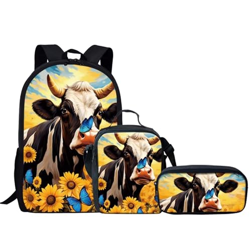 sunflower cow