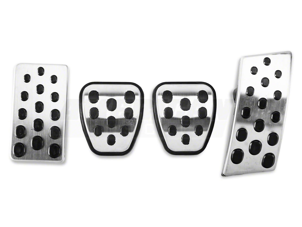 Bullitt Style Pedal Covers for Ford Mustang 1994-2004 - Enhanced Grip & Style for Performance Driving