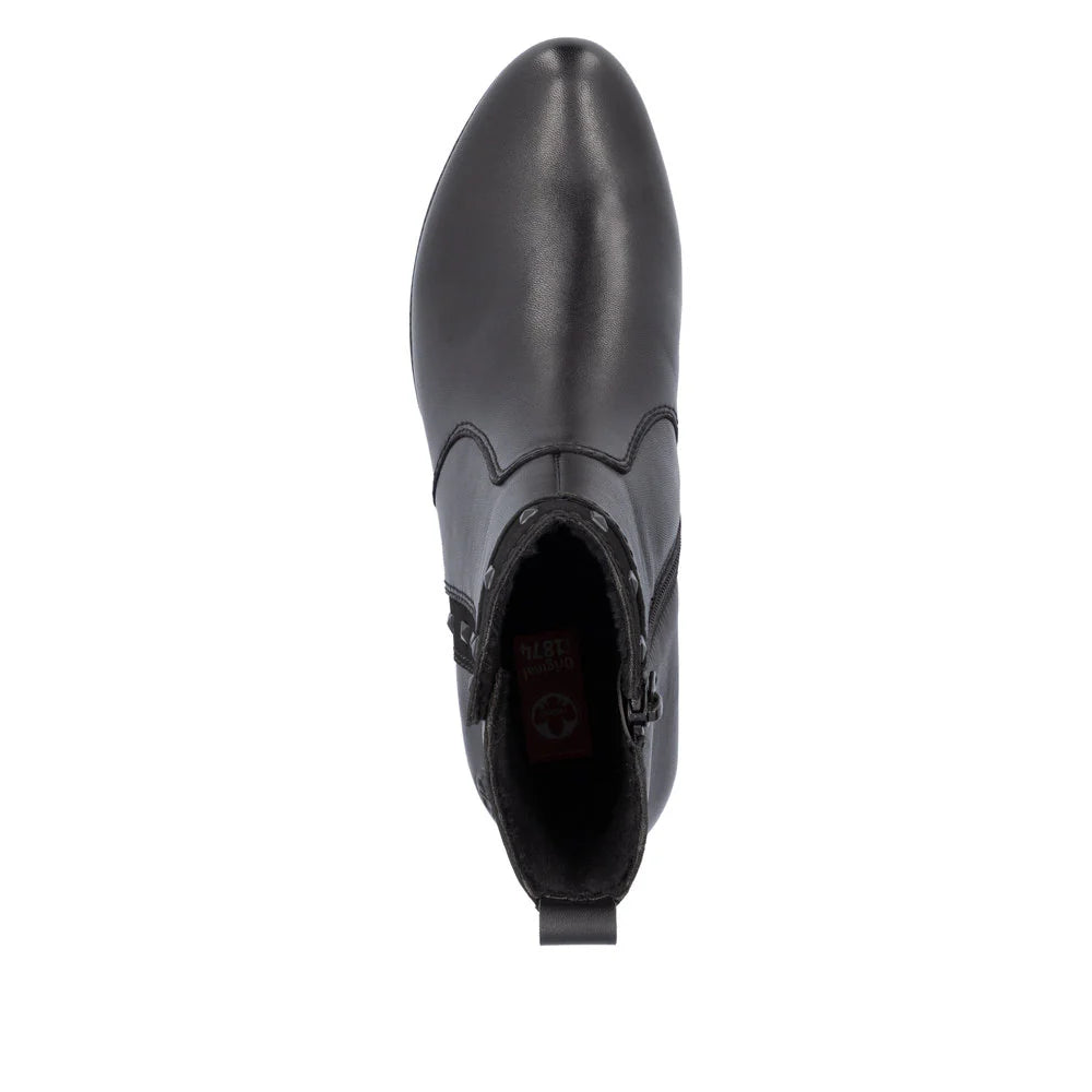 Rieker Women's Comfortable Black Casual Shoes 78657 - Perfect for Work, Walking & Everyday Wear