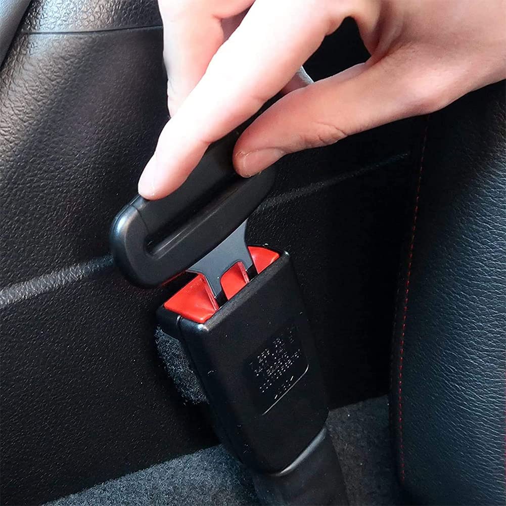 GNAUMORE Car Seat Belt Alarm Silencer Clip - Anti Seat Belt Warning Sound Device for Vehicles - Perfect for Long Drives, Taxis, and Fleet Management