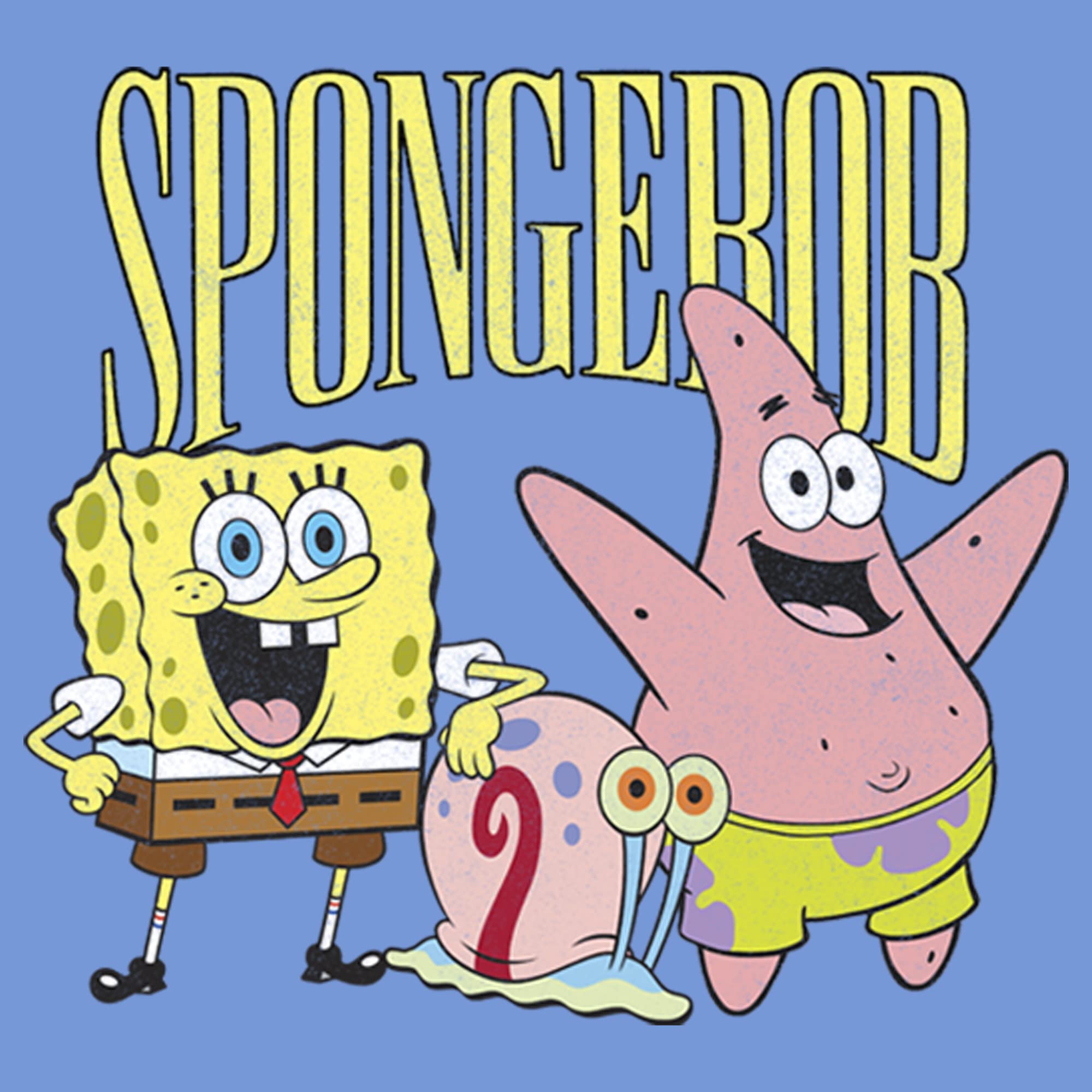 Spongebob Squarepants Cartoon Character Kids' Group T-Shirt - Fun Birthday Party Outfit & Matching Family Costume for Theme Events