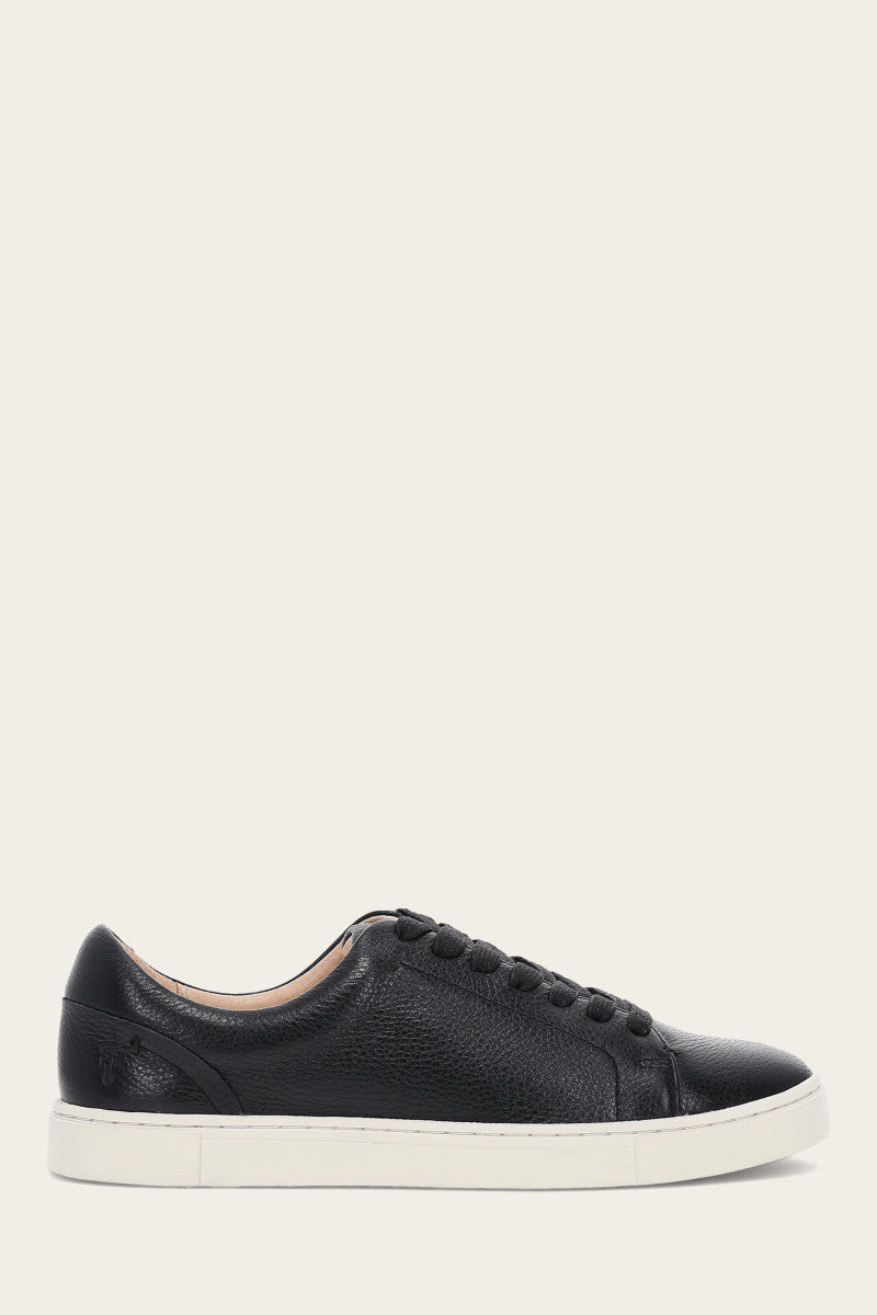 Black Ivy Low Lace-Up Shoes - Elegant & Comfortable Women's Casual Sneakers for Walking, Work & Everyday Wear