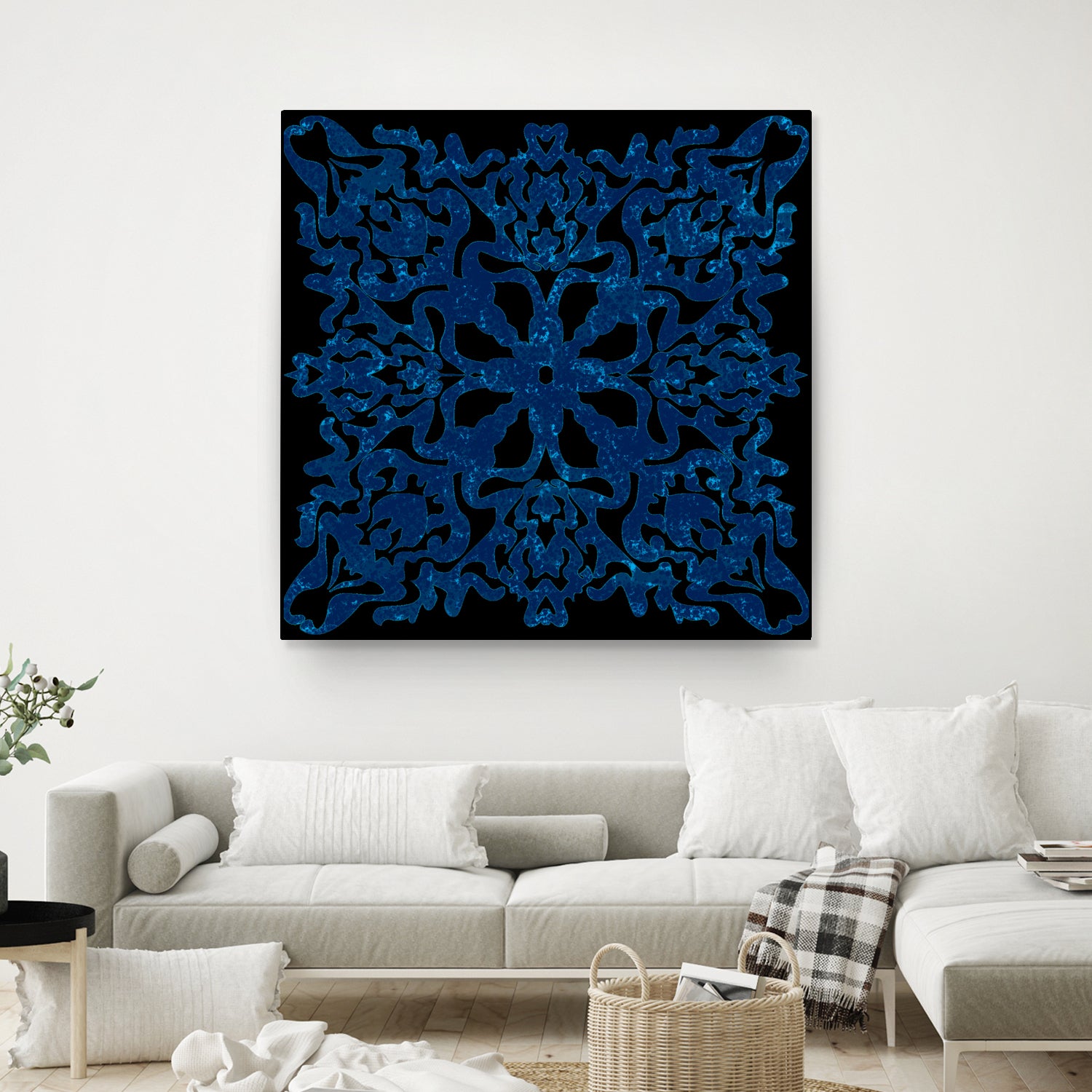 Blue Ceramic Portuguese Tiles - Handmade Azulejo Style Wall & Floor Tiles for Kitchen Backsplash, Bathroom Decor & Outdoor Patio