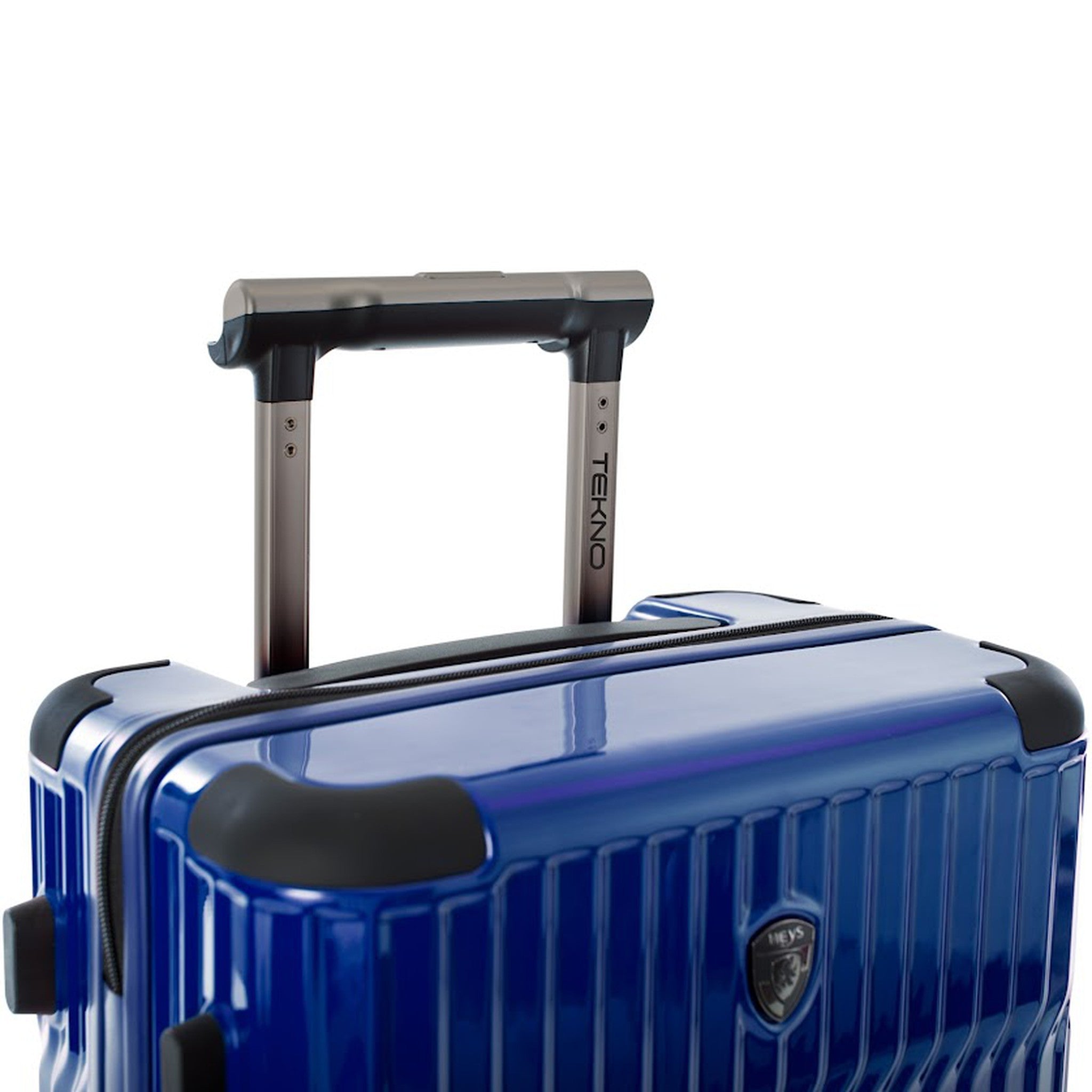 Heys Tekno 21 Spinner Luggage - Lightweight Expandable Carry-On Suitcase with 360° Spinner Wheels for Business Travel & Vacation | Perfect for Airplane, Train & Cruise Trips