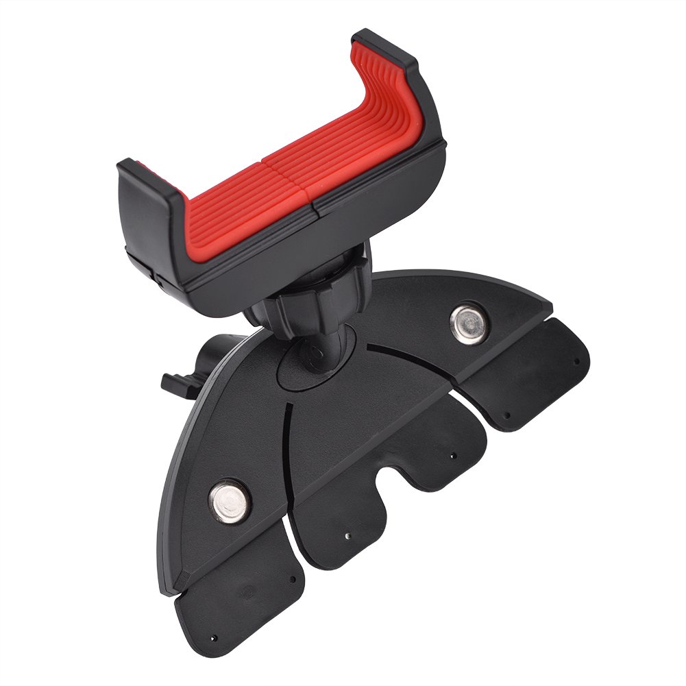 Shanrya Car Phone Holder - Flipper Blade Design, Easy Install Auto Phone Mount with Rubber Grip for iPhone, Samsung, GPS - Perfect for Driving, Commuting & Road Trips