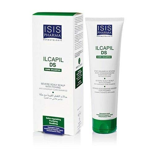 Isis Pharma Ilcapil DS Correct Seboregulating & Anti-Dandruff Shampoo 150ml - Hair Regrowth Treatment for All Hair Types - Controls Oil & Scalp Irritation for Healthier Hair Growth