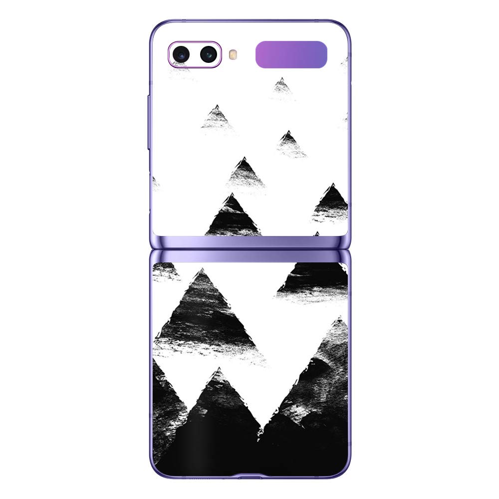 MightySkins Vinyl Skin Wrap for Samsung Galaxy Z Flip - Black Hills Design | Protective & Durable Decal Cover | Easy to Apply & Remove | Made in USA | Perfect for Daily Use, Travel & Personalization