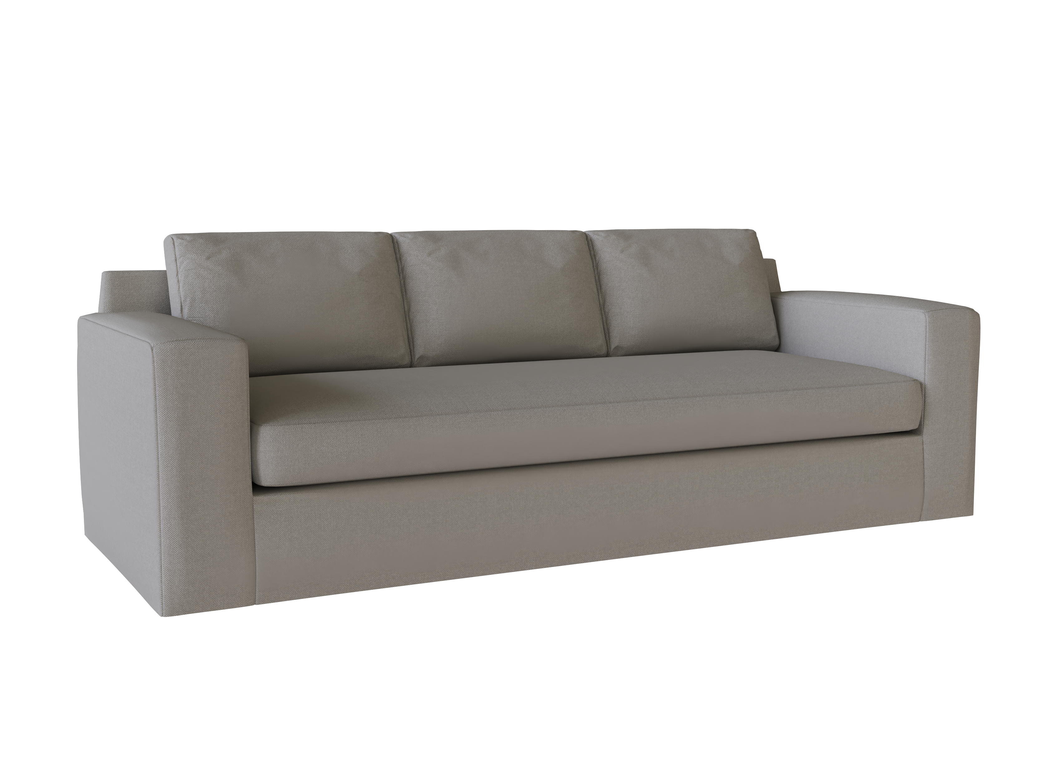 PB Solano Grand Sofa Cover 105 - Premium Stretchable Couch Cover for Sectional Sofas - Perfect for Pet Owners & Home Decor Protection (105-inch, Beige)
