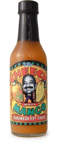 Cheech Mojo Mango Habanero Hot Sauce - 5oz Bottle | Spicy & Sweet Flavor | Perfect for Tacos, Wings & BBQ | by CHEECH!