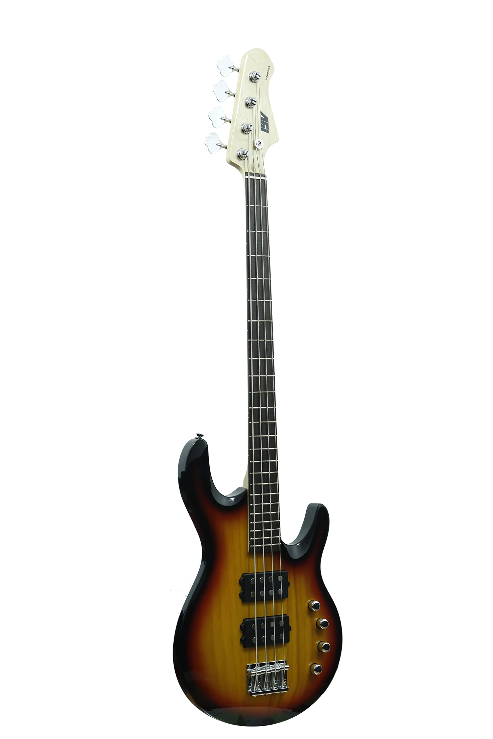 IYV 4-String Electric Bass Guitar with Sunburst Finish (IMM-300SB) - Perfect for Beginners, Live Performances & Studio Recording